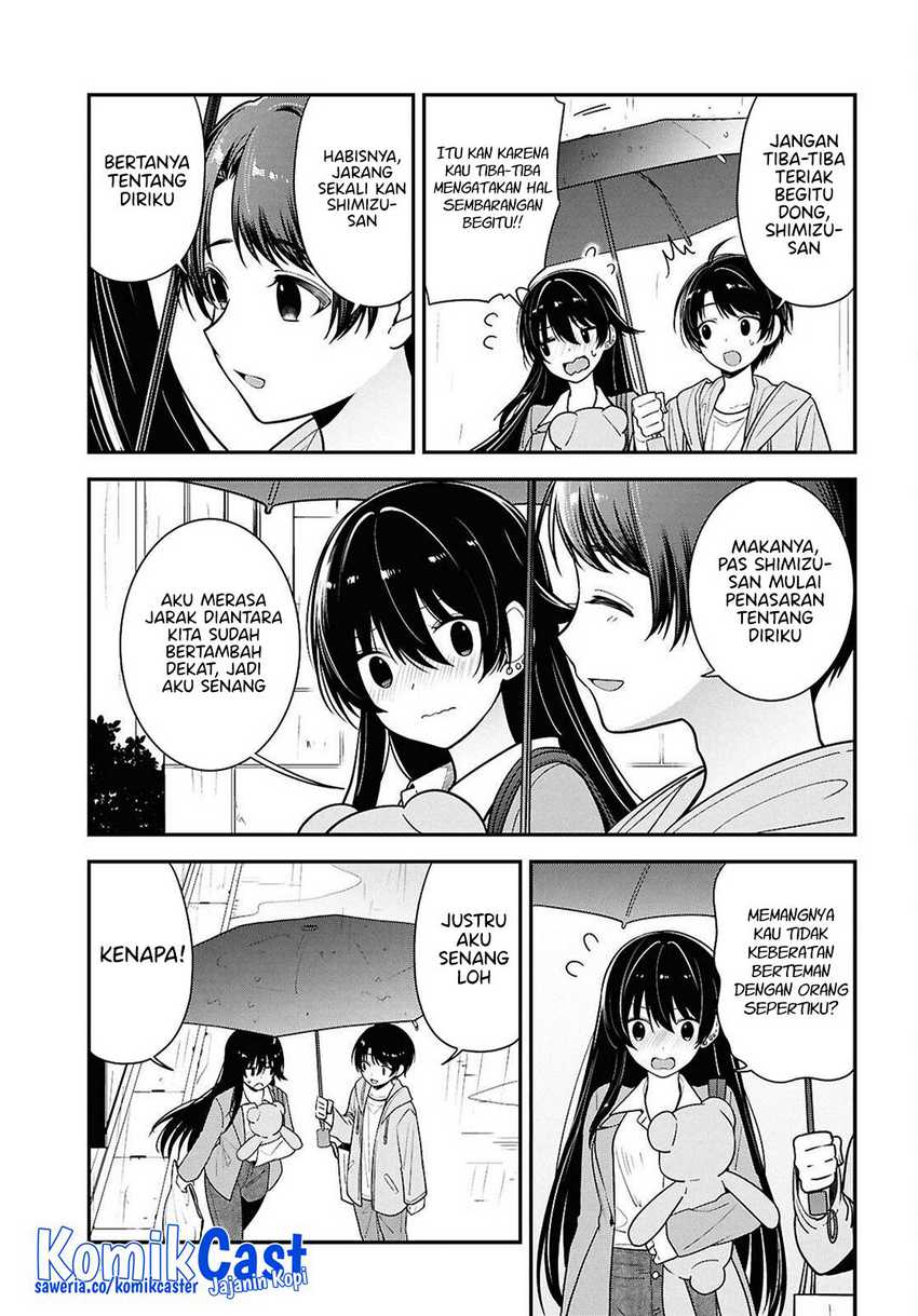 Tonari no Seki no Yankee Shimizu-san ga Kami o Kuroku Sometekita Chapter 8 - halaman 24