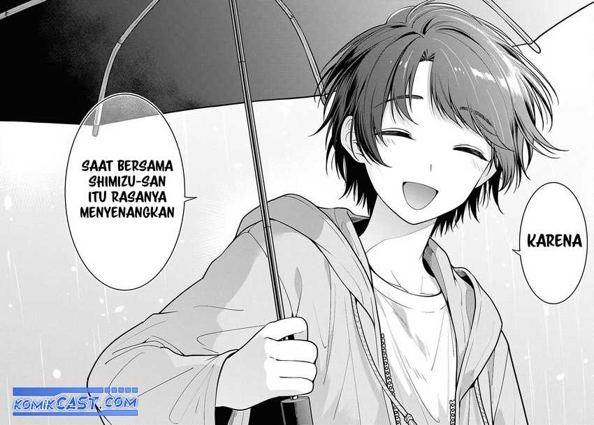Tonari no Seki no Yankee Shimizu-san ga Kami o Kuroku Sometekita Chapter 8 - halaman 25