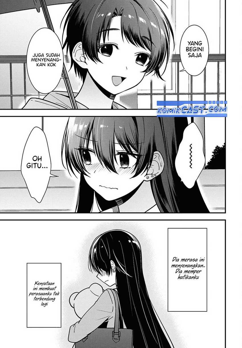 Tonari no Seki no Yankee Shimizu-san ga Kami o Kuroku Sometekita Chapter 8 - halaman 27