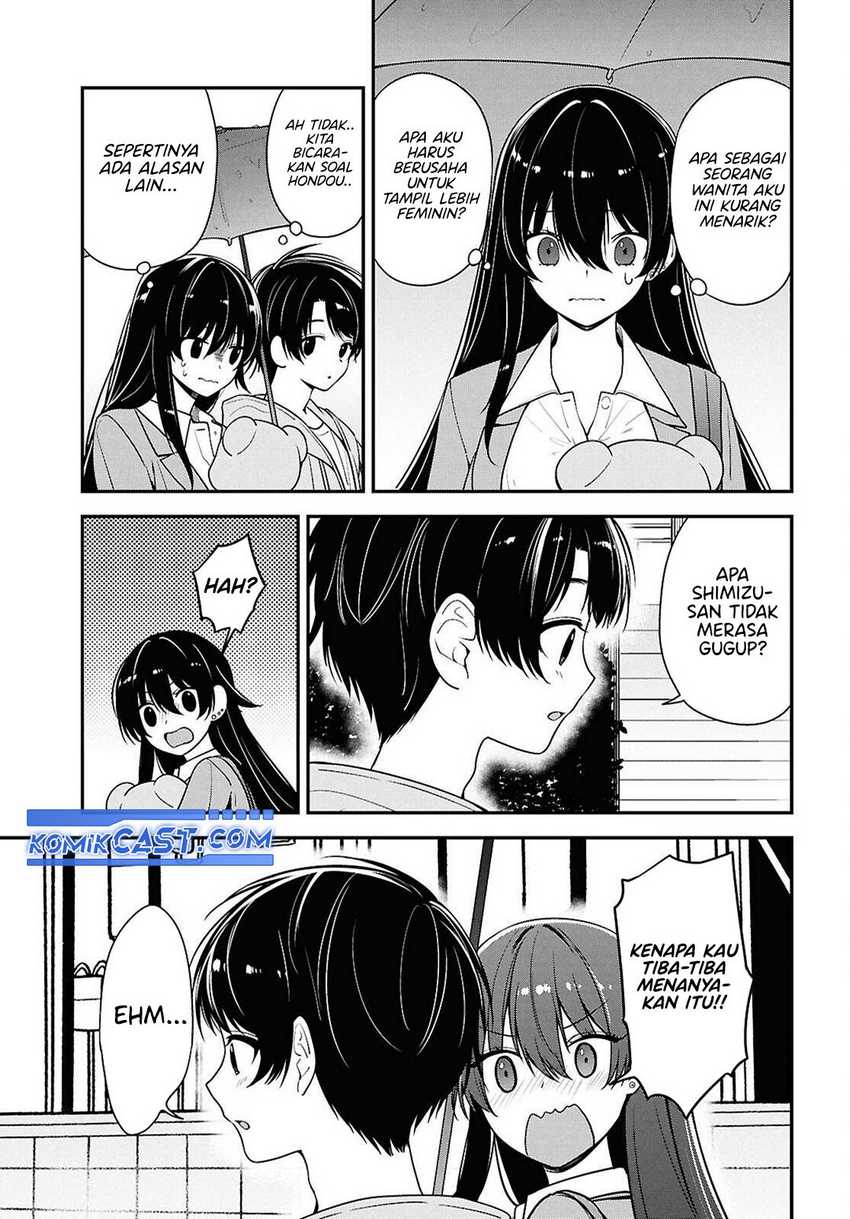 Tonari no Seki no Yankee Shimizu-san ga Kami o Kuroku Sometekita Chapter 8 - halaman 29