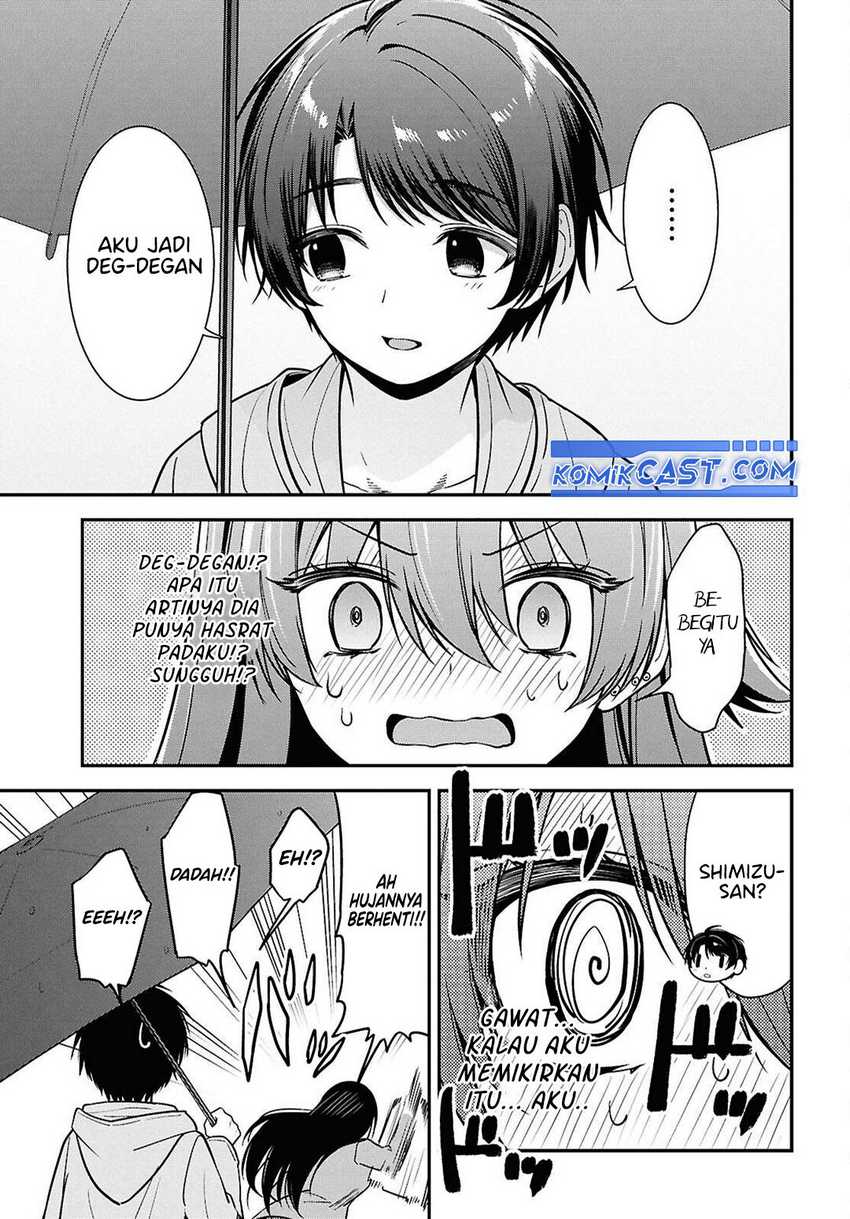 Tonari no Seki no Yankee Shimizu-san ga Kami o Kuroku Sometekita Chapter 8 - halaman 31