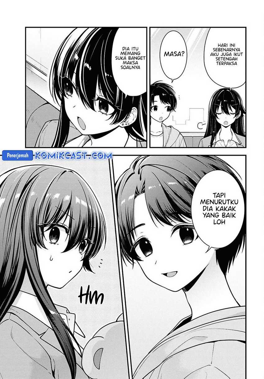 Tonari no Seki no Yankee Shimizu-san ga Kami o Kuroku Sometekita Chapter 8 - halaman 4