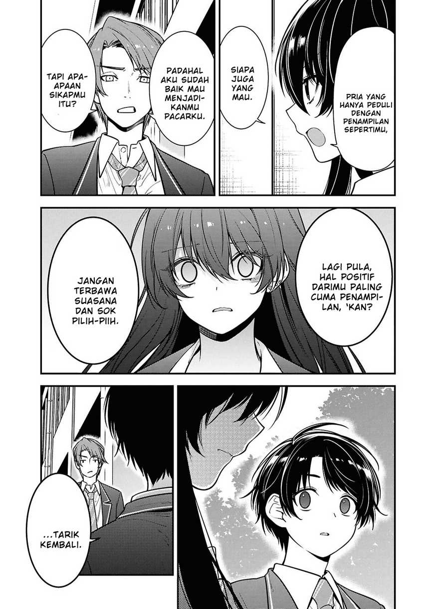 Tonari no Seki no Yankee Shimizu-san ga Kami o Kuroku Sometekita Chapter 9 - halaman 3