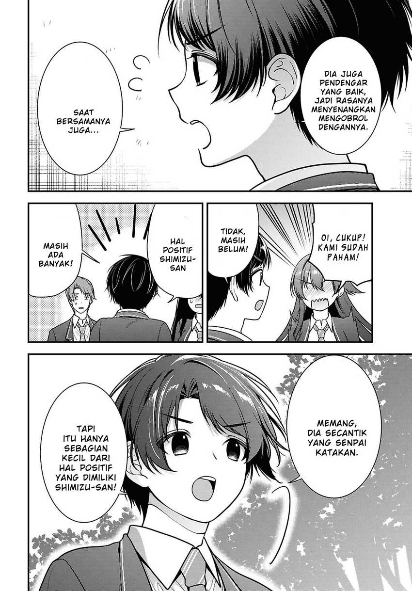 Tonari no Seki no Yankee Shimizu-san ga Kami o Kuroku Sometekita Chapter 9 - halaman 6
