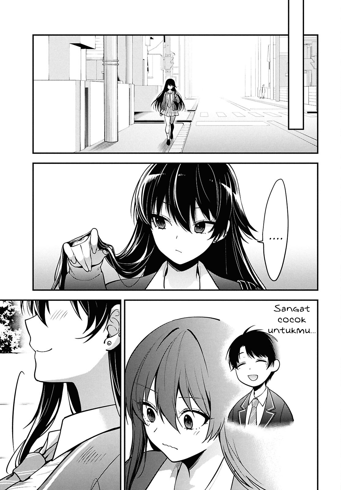 Tonari no Seki no Yankee Shimizu-san ga Kami wo Kuroku Sometekita Chapter 1 - halaman 33