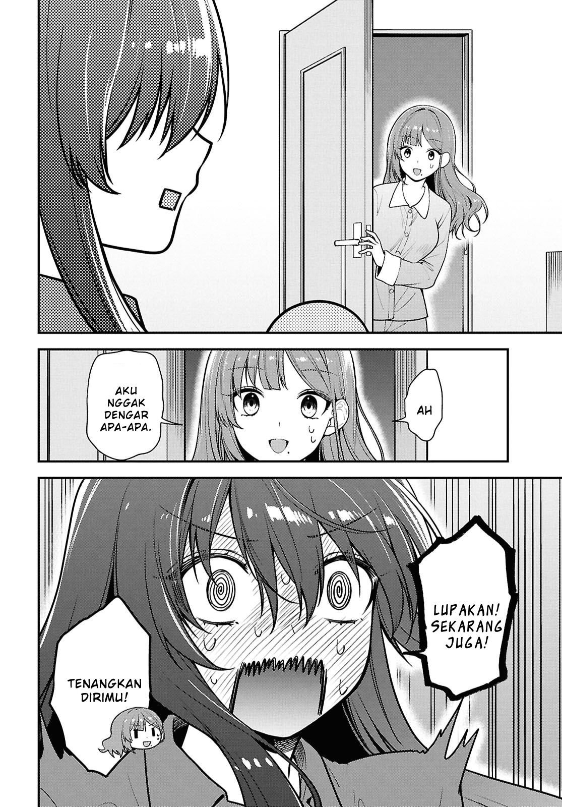 Tonari no Seki no Yankee Shimizu-san ga Kami wo Kuroku Sometekita Chapter 10 - halaman 2