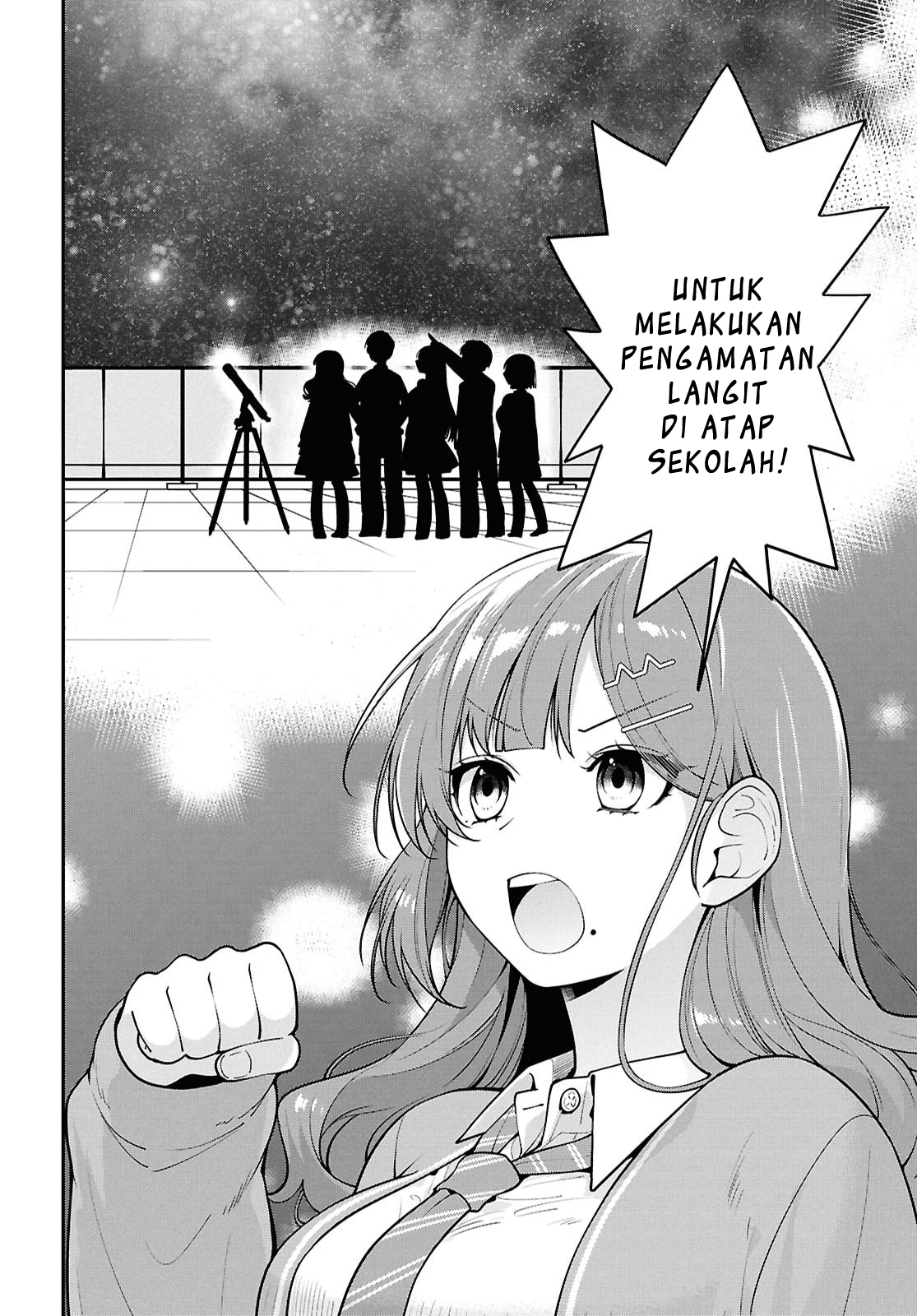 Tonari no Seki no Yankee Shimizu-san ga Kami wo Kuroku Sometekita Chapter 10 - halaman 20