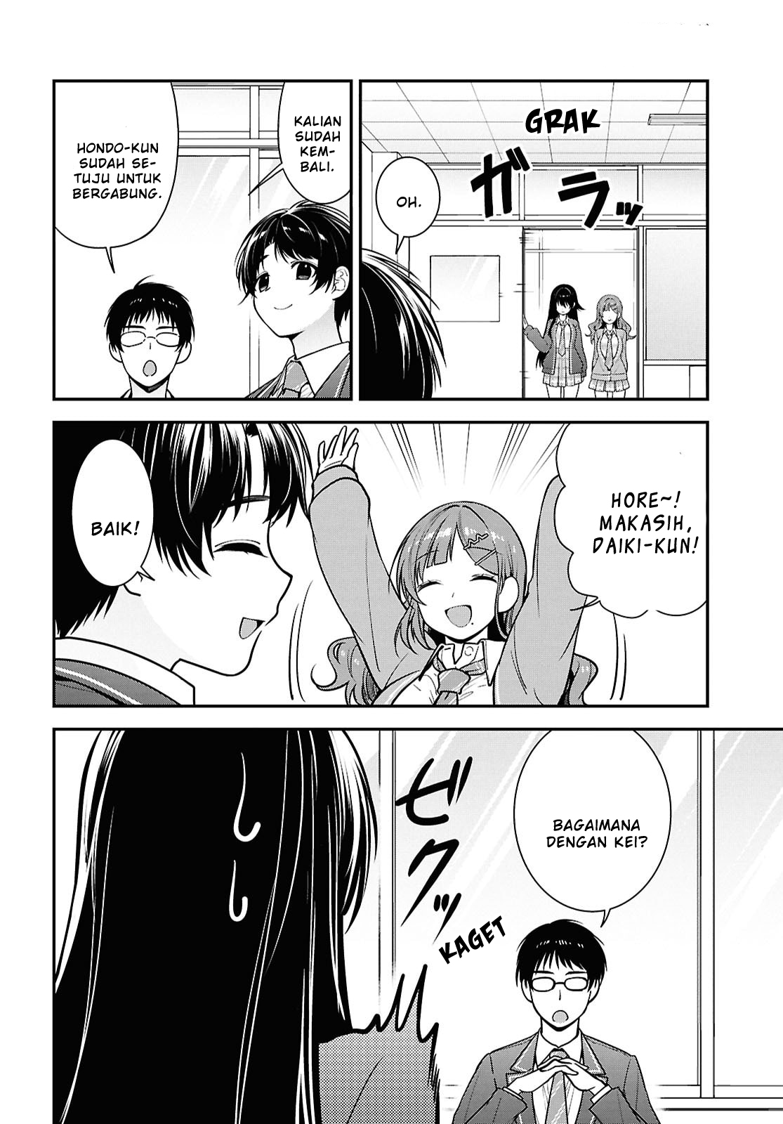 Tonari no Seki no Yankee Shimizu-san ga Kami wo Kuroku Sometekita Chapter 10 - halaman 30