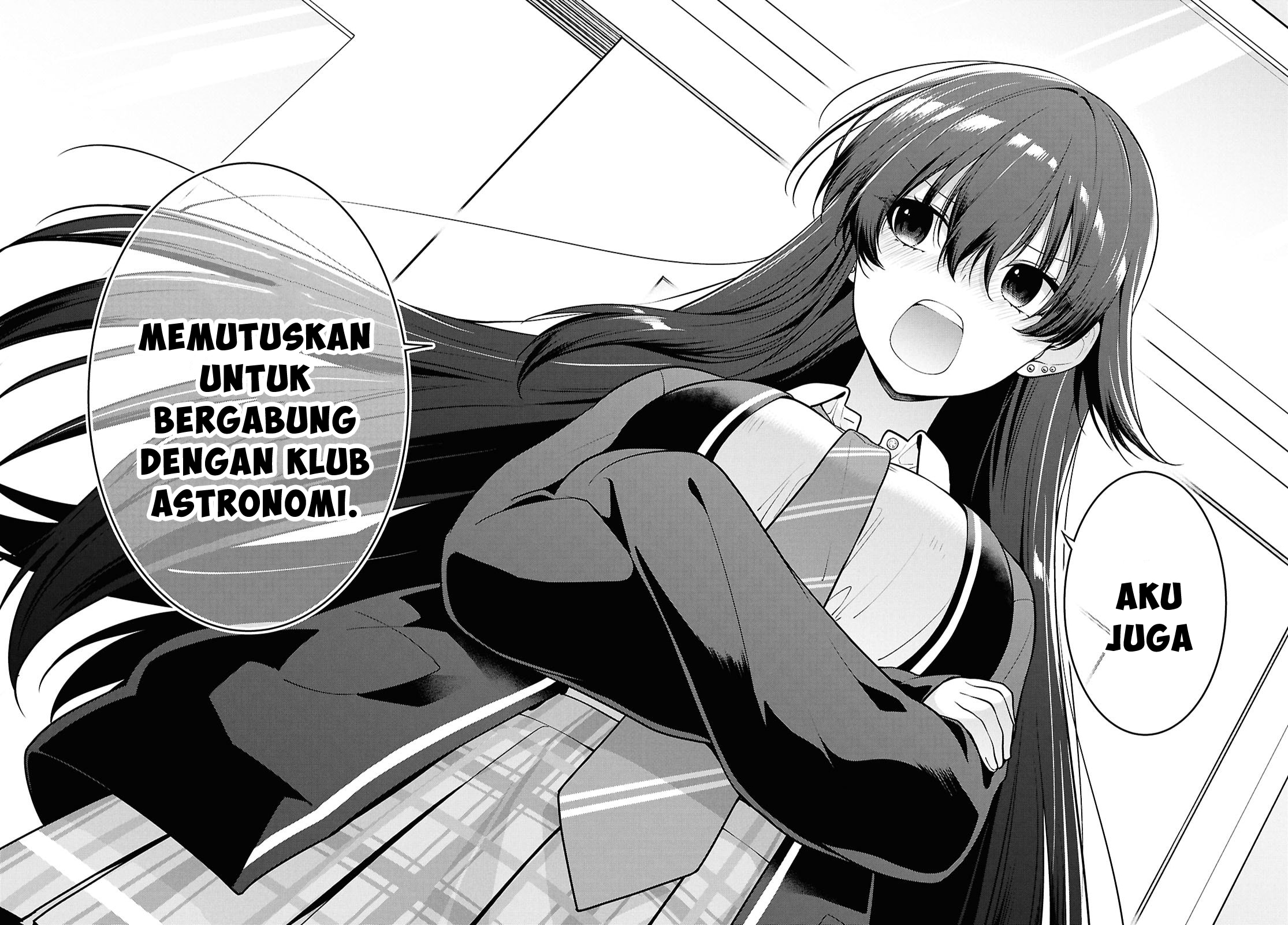Tonari no Seki no Yankee Shimizu-san ga Kami wo Kuroku Sometekita Chapter 10 - halaman 32