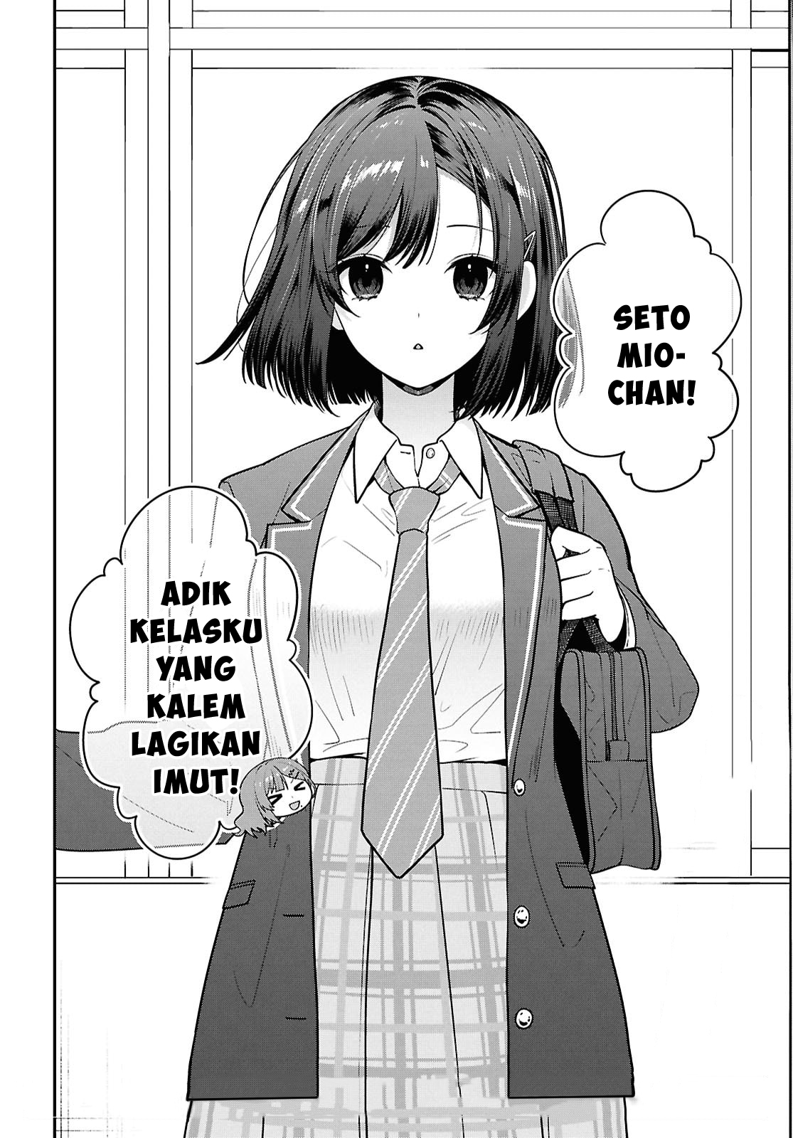 Tonari no Seki no Yankee Shimizu-san ga Kami wo Kuroku Sometekita Chapter 10 - halaman 35