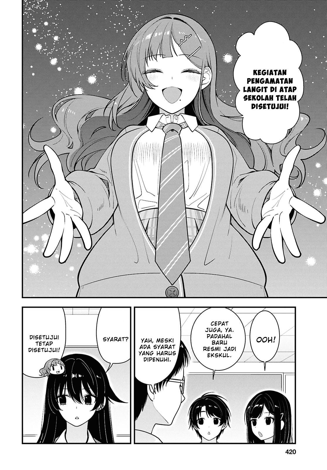 Tonari no Seki no Yankee Shimizu-san ga Kami wo Kuroku Sometekita Chapter 12 - halaman 10