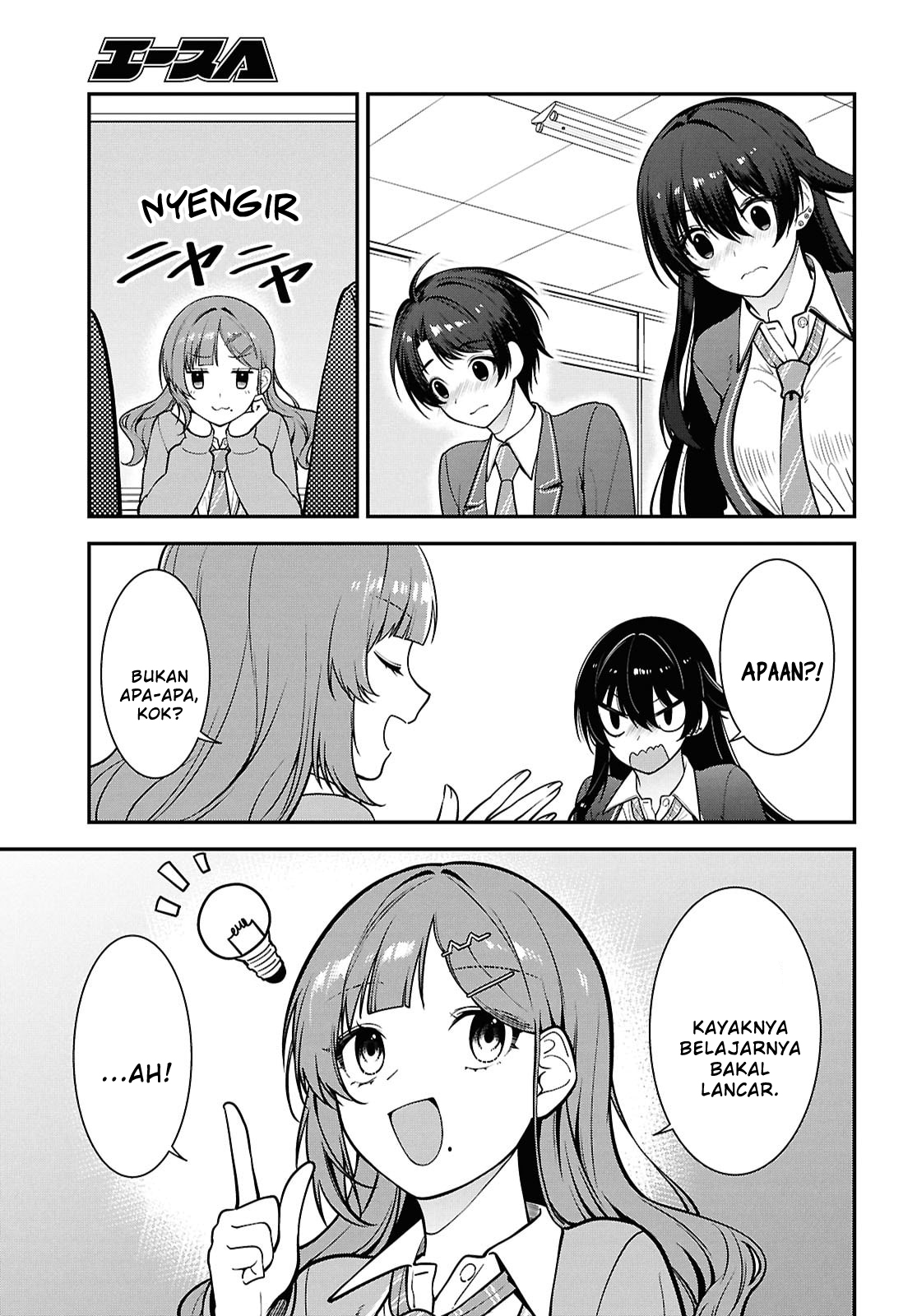 Tonari no Seki no Yankee Shimizu-san ga Kami wo Kuroku Sometekita Chapter 12 - halaman 29