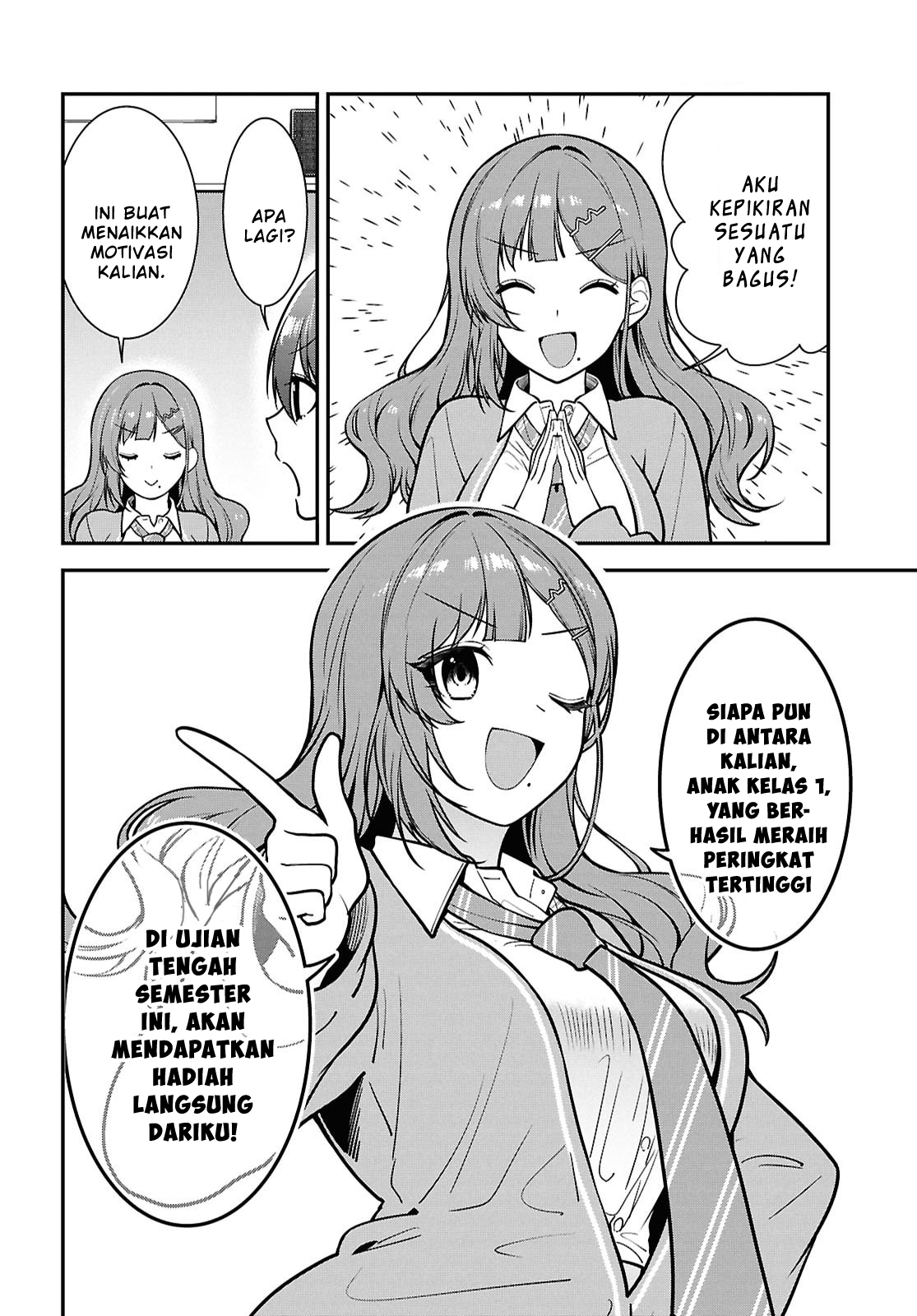 Tonari no Seki no Yankee Shimizu-san ga Kami wo Kuroku Sometekita Chapter 12 - halaman 30