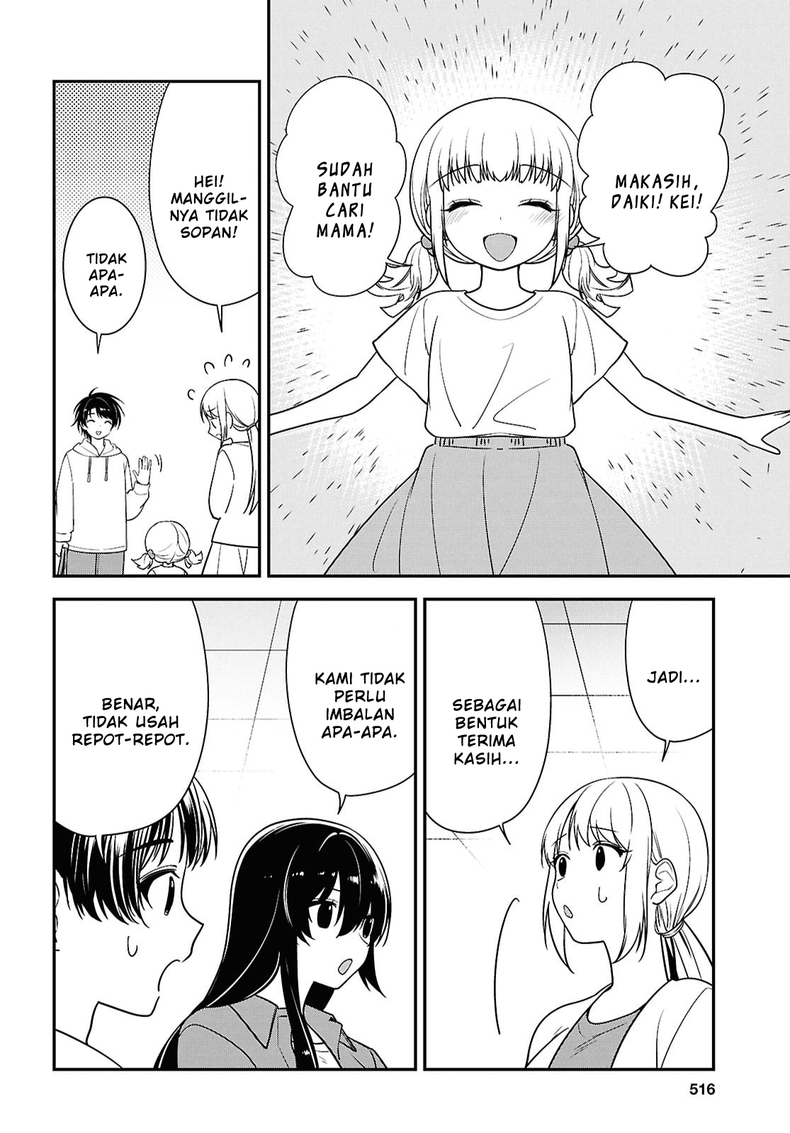 Tonari no Seki no Yankee Shimizu-san ga Kami wo Kuroku Sometekita Chapter 13 - halaman 28