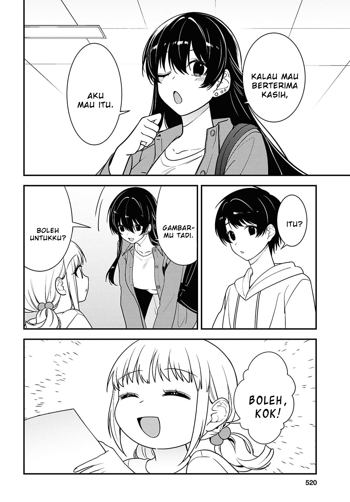 Tonari no Seki no Yankee Shimizu-san ga Kami wo Kuroku Sometekita Chapter 13 - halaman 31