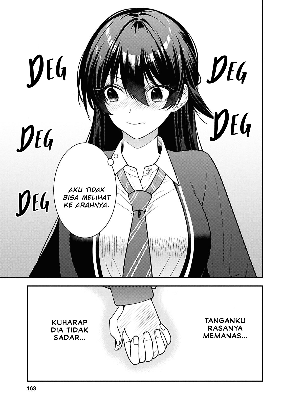 Tonari no Seki no Yankee Shimizu-san ga Kami wo Kuroku Sometekita Chapter 14 - halaman 13