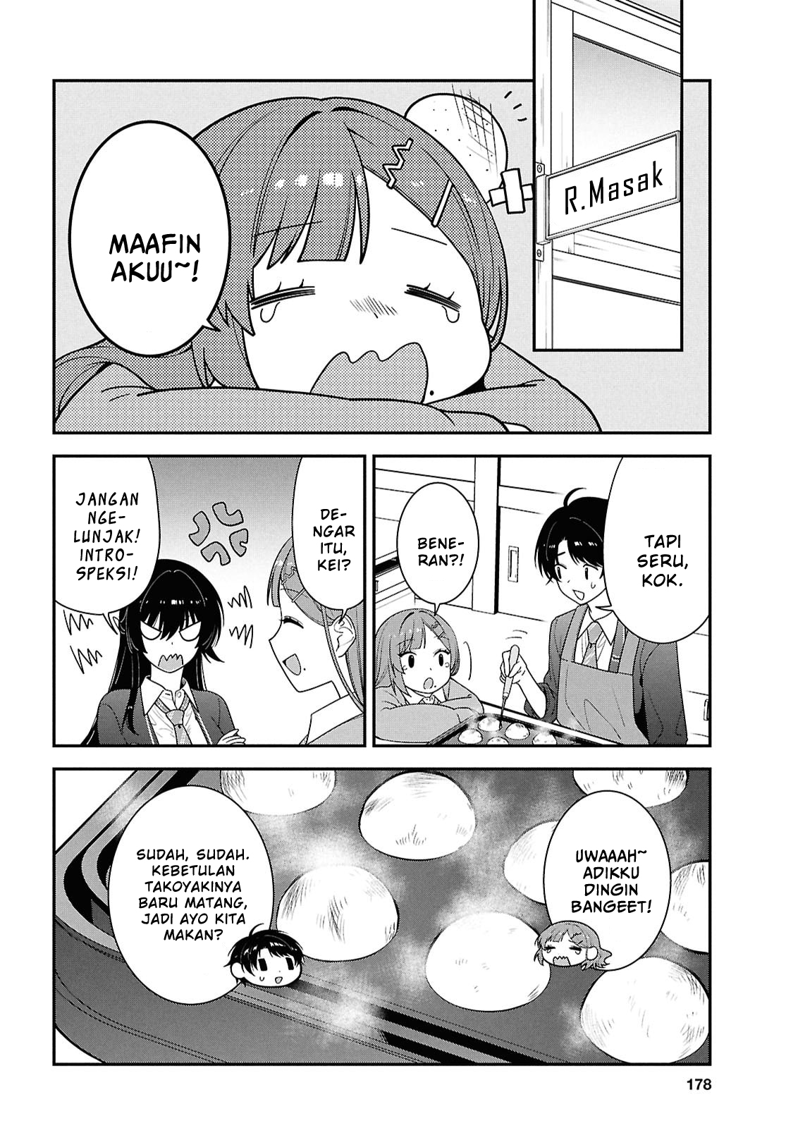 Tonari no Seki no Yankee Shimizu-san ga Kami wo Kuroku Sometekita Chapter 14 - halaman 27