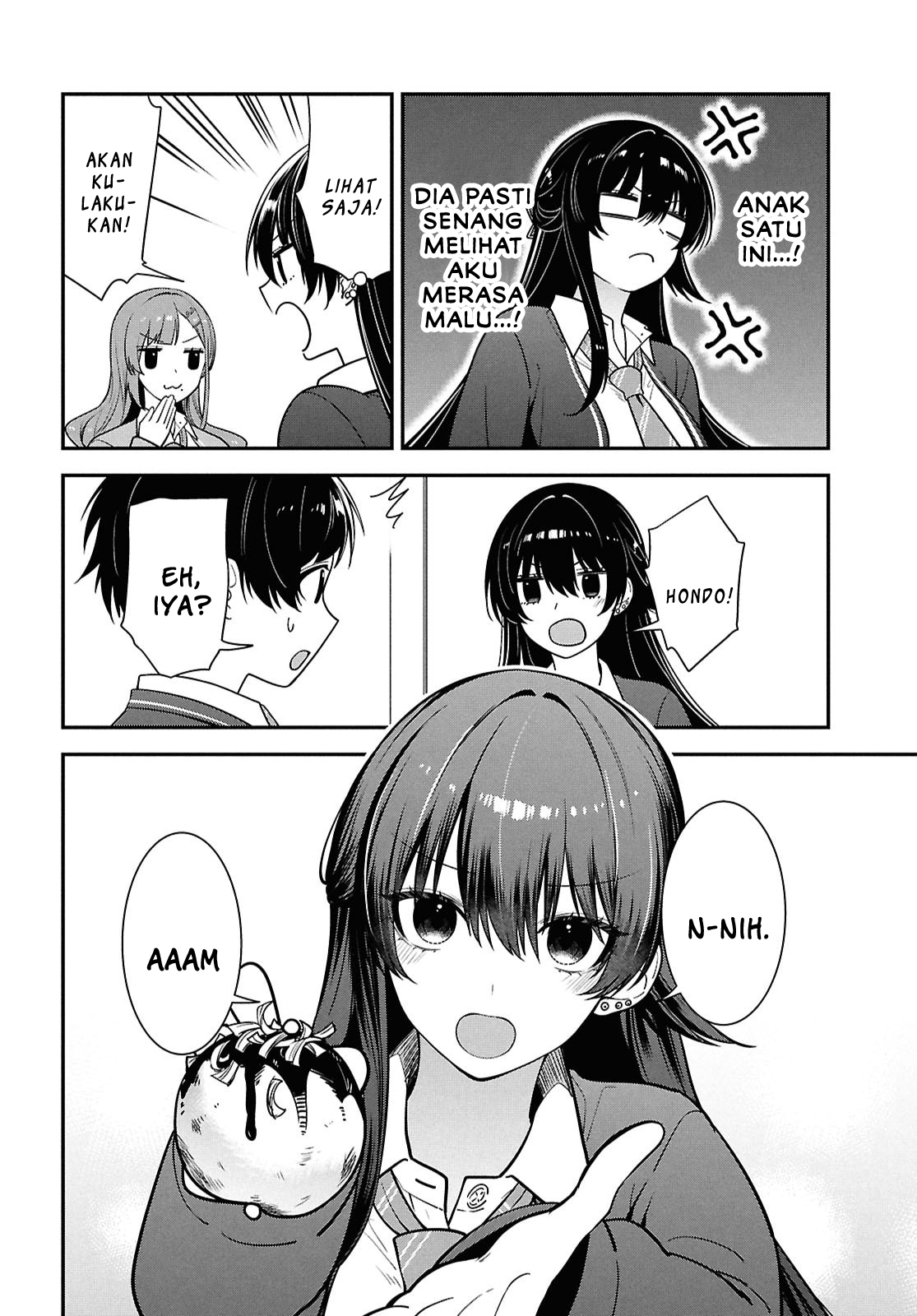 Tonari no Seki no Yankee Shimizu-san ga Kami wo Kuroku Sometekita Chapter 14 - halaman 29