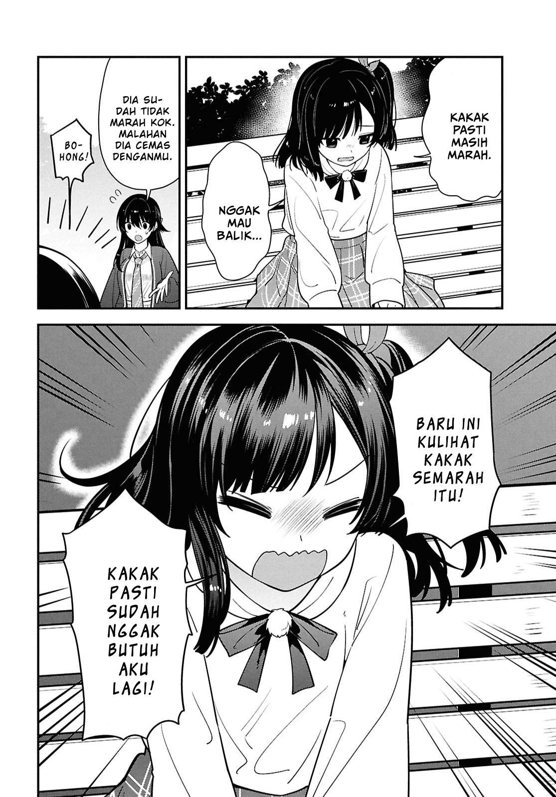 Tonari no Seki no Yankee Shimizu-san ga Kami wo Kuroku Sometekita Chapter 15 - halaman 12