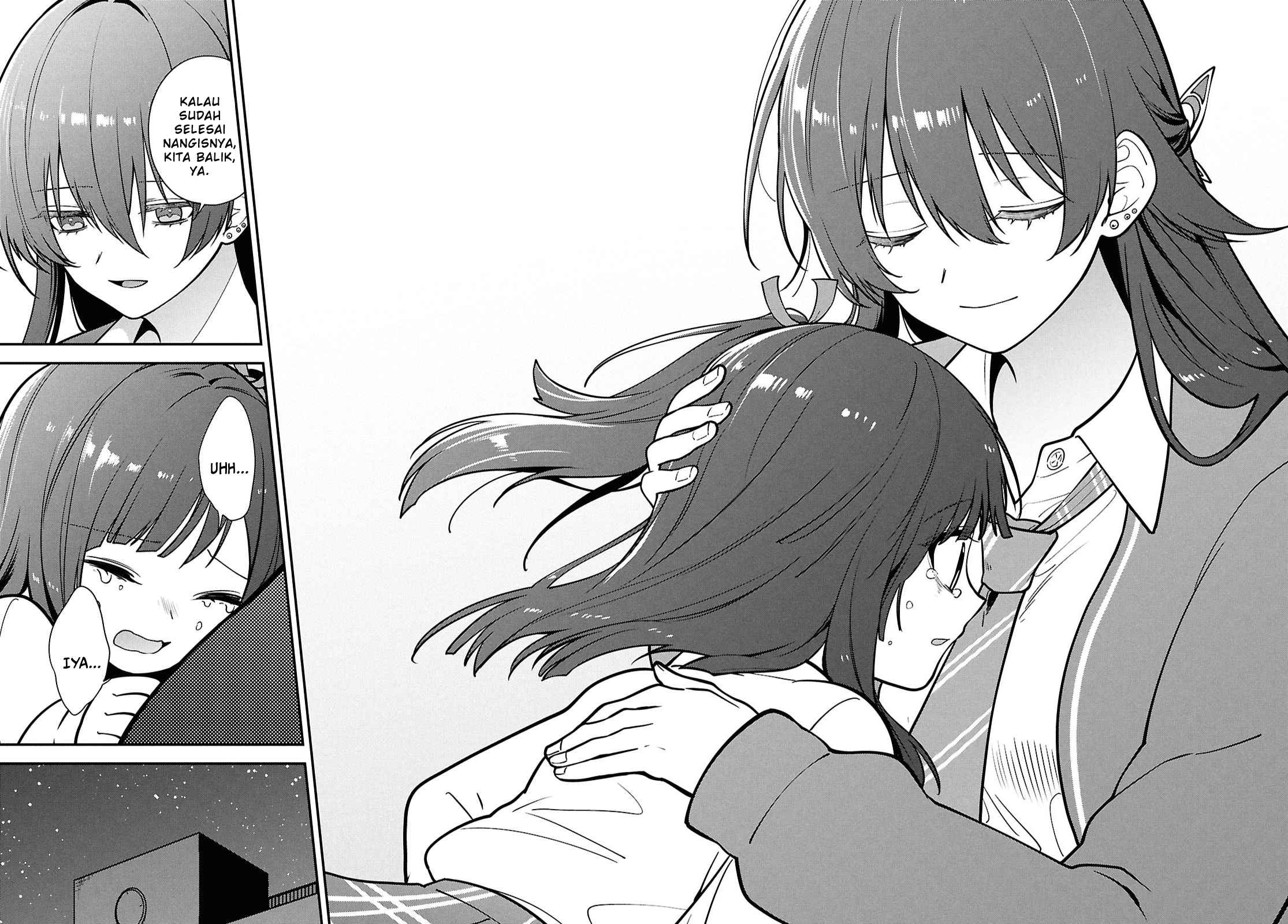 Tonari no Seki no Yankee Shimizu-san ga Kami wo Kuroku Sometekita Chapter 15 - halaman 16