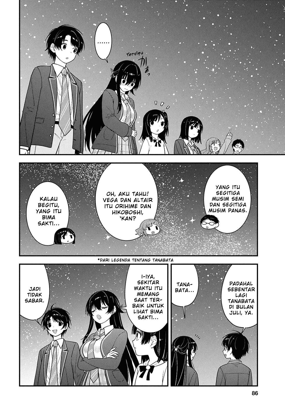 Tonari no Seki no Yankee Shimizu-san ga Kami wo Kuroku Sometekita Chapter 15 - halaman 23