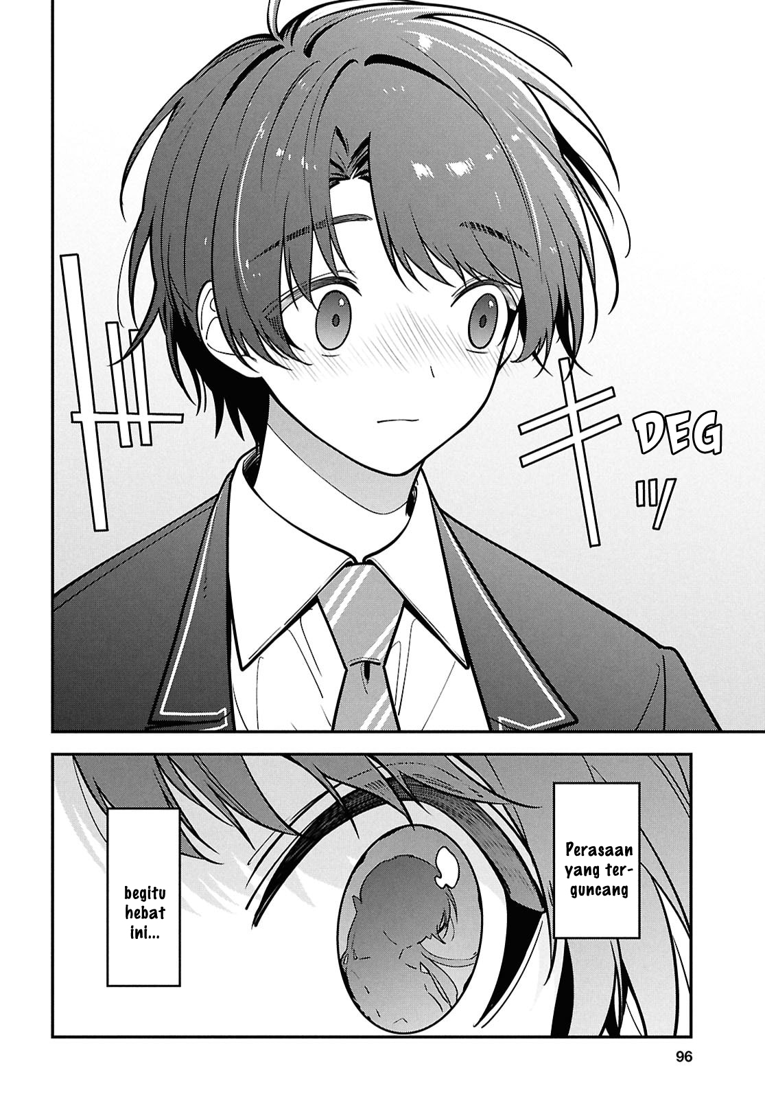 Tonari no Seki no Yankee Shimizu-san ga Kami wo Kuroku Sometekita Chapter 15 - halaman 32