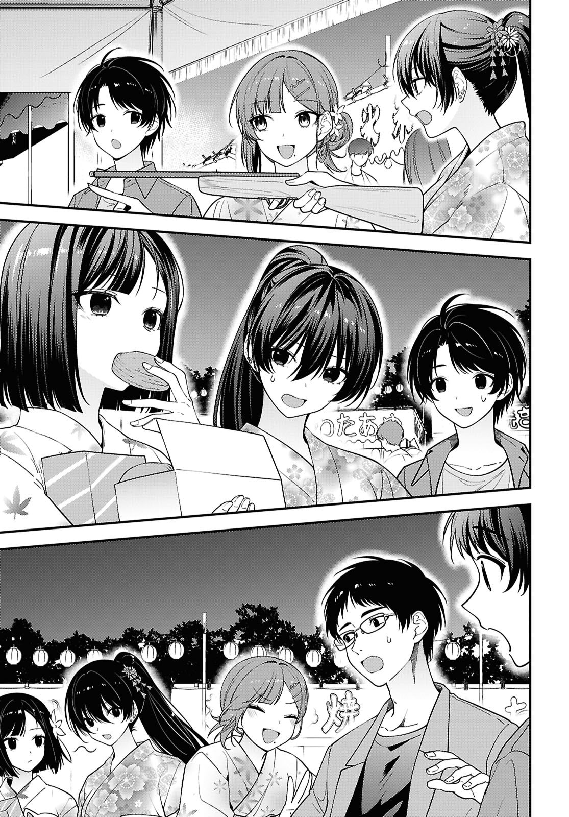 Tonari no Seki no Yankee Shimizu-san ga Kami wo Kuroku Sometekita Chapter 16 - halaman 15