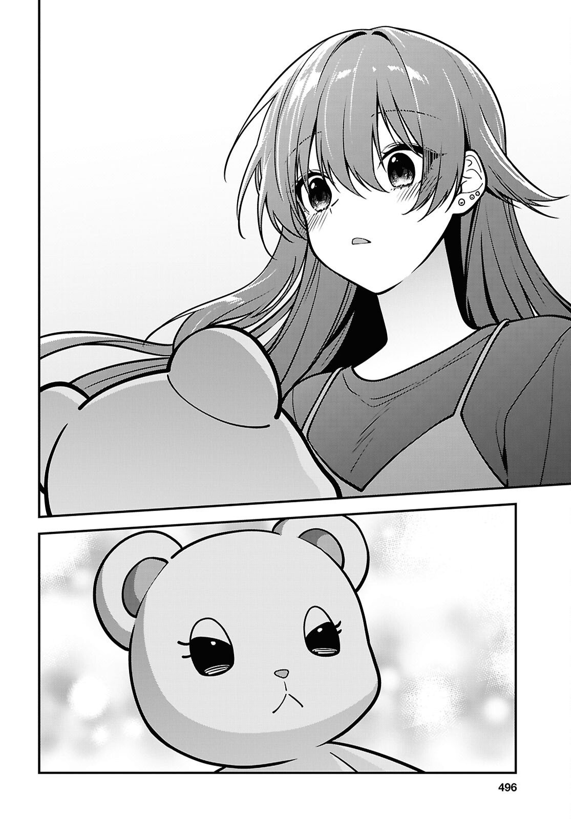 Tonari no Seki no Yankee Shimizu-san ga Kami wo Kuroku Sometekita Chapter 18 - halaman 22