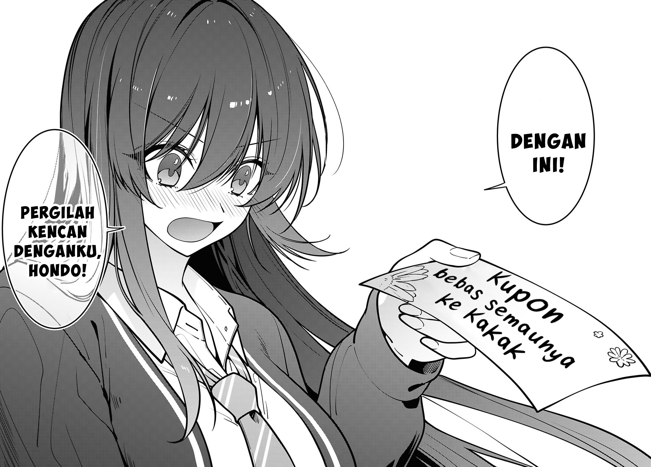 Tonari no Seki no Yankee Shimizu-san ga Kami wo Kuroku Sometekita Chapter 19 - halaman 28
