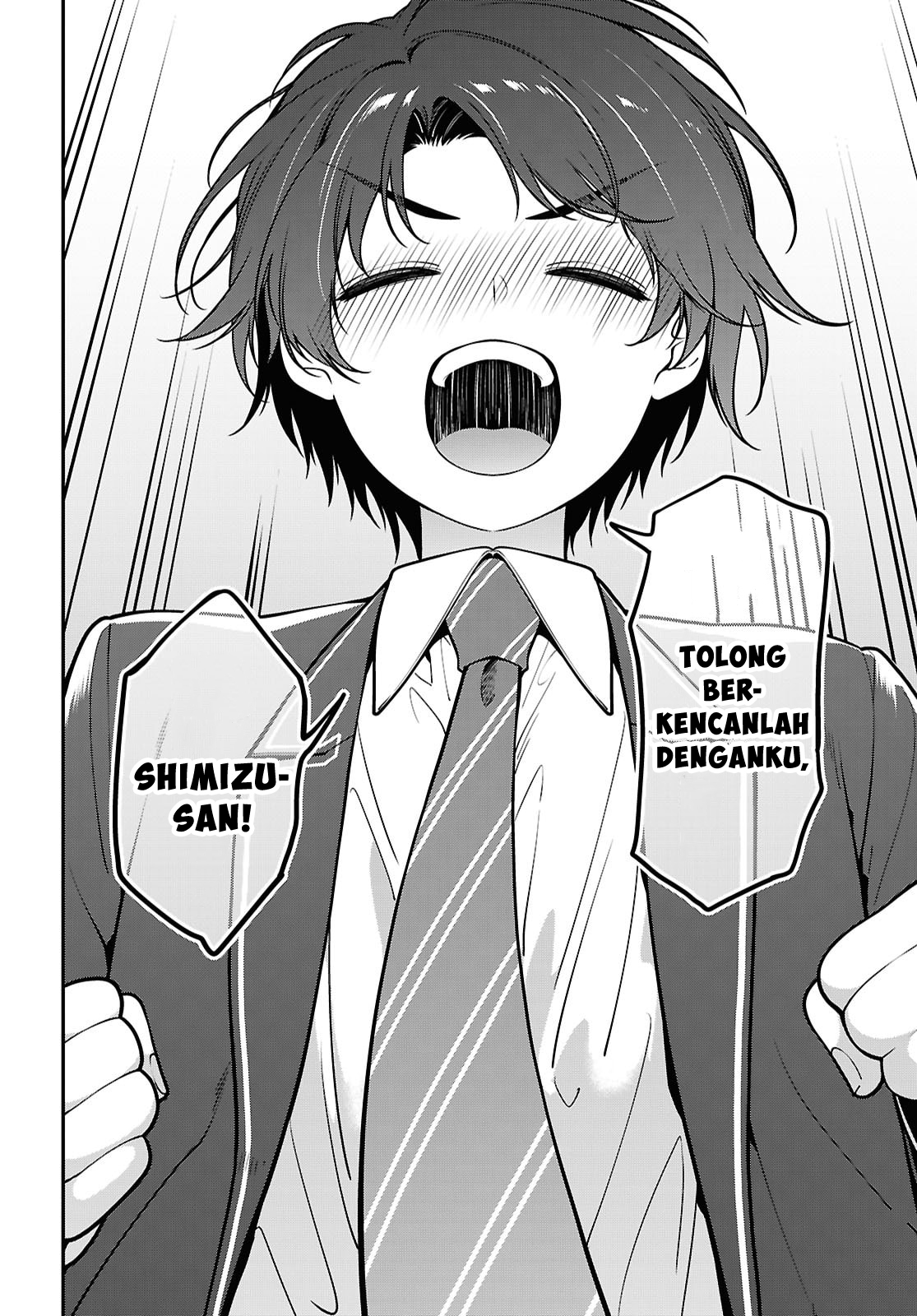 Tonari no Seki no Yankee Shimizu-san ga Kami wo Kuroku Sometekita Chapter 19 - halaman 31