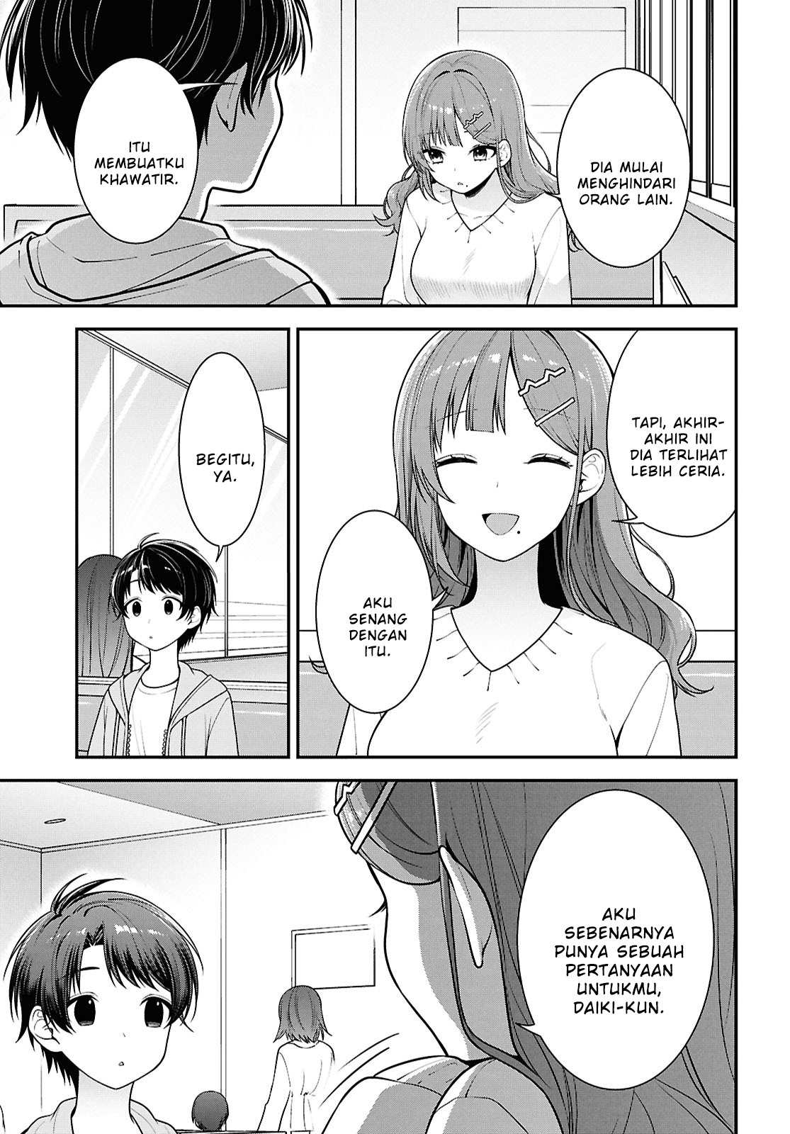 Tonari no Seki no Yankee Shimizu-san ga Kami wo Kuroku Sometekita Chapter 5 - halaman 19