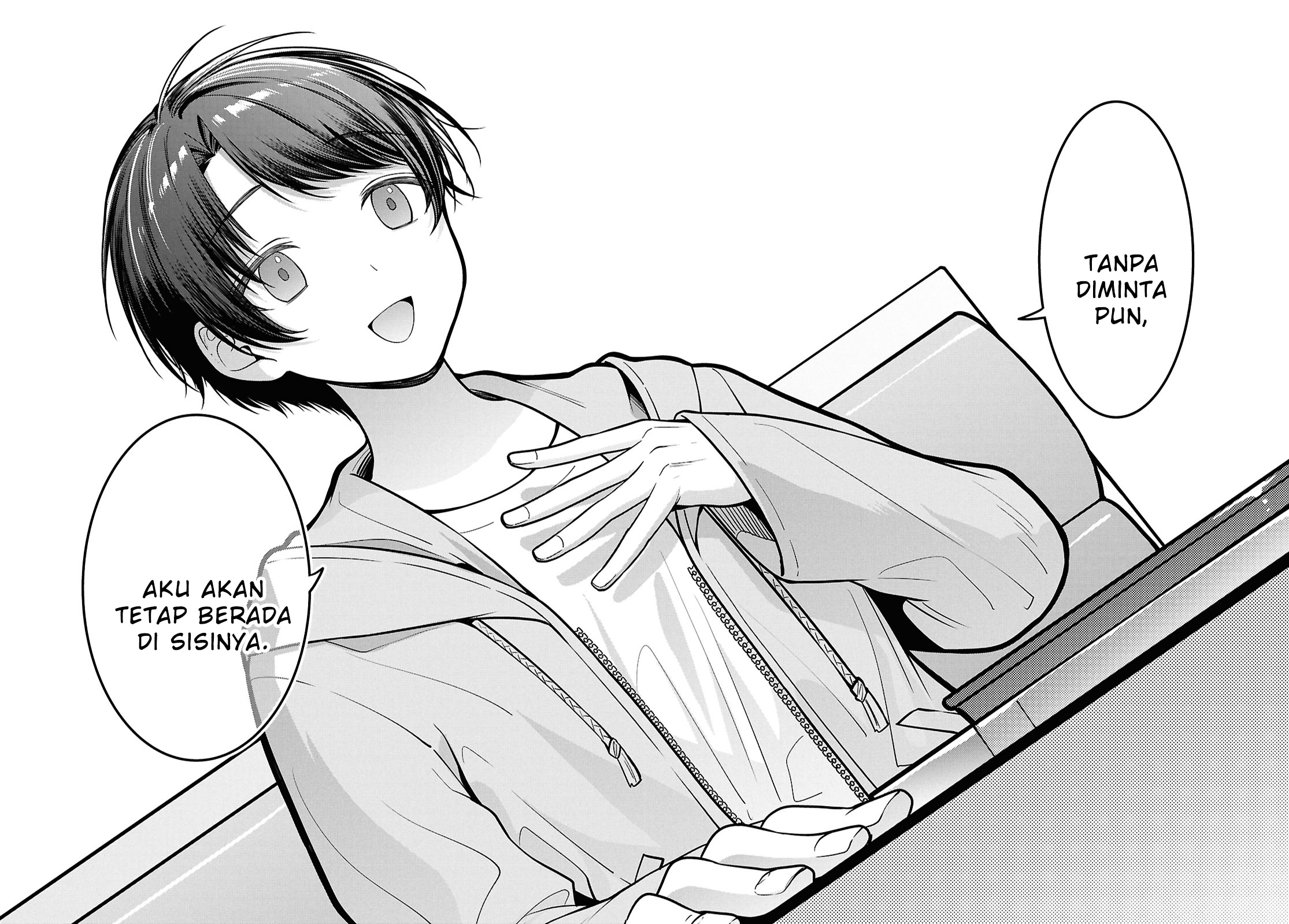 Tonari no Seki no Yankee Shimizu-san ga Kami wo Kuroku Sometekita Chapter 5 - halaman 26
