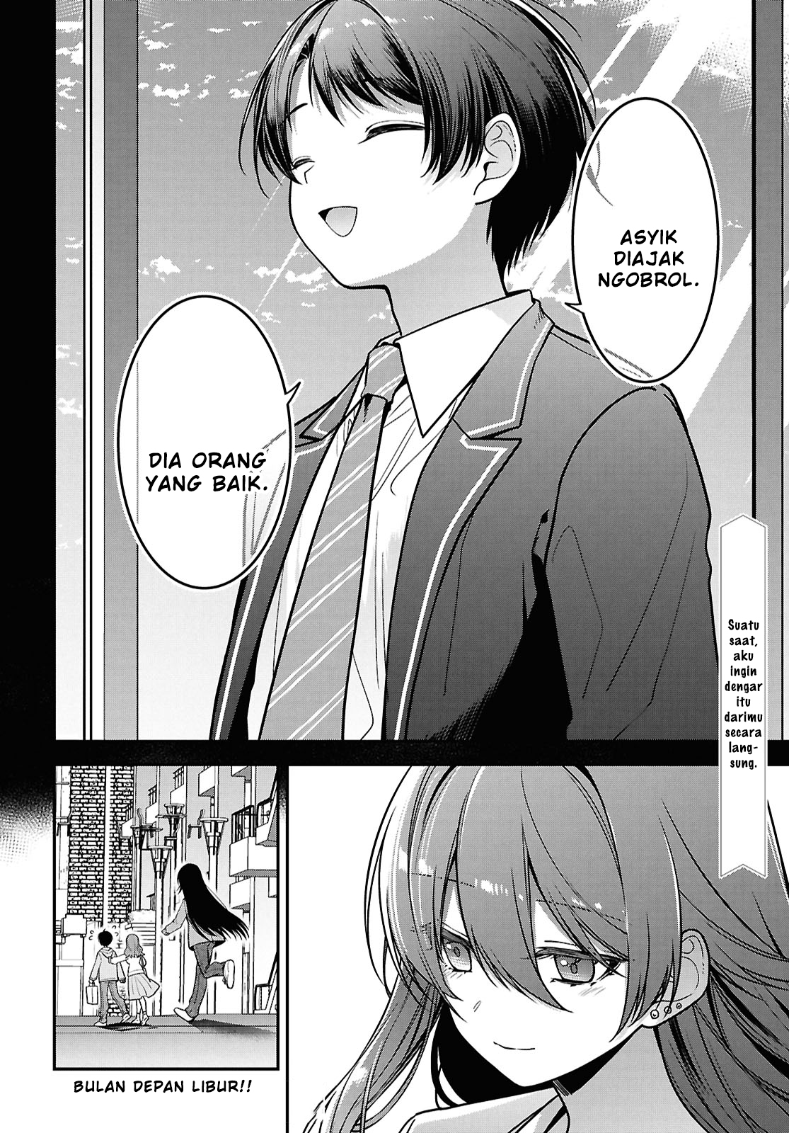 Tonari no Seki no Yankee Shimizu-san ga Kami wo Kuroku Sometekita Chapter 5 - halaman 31