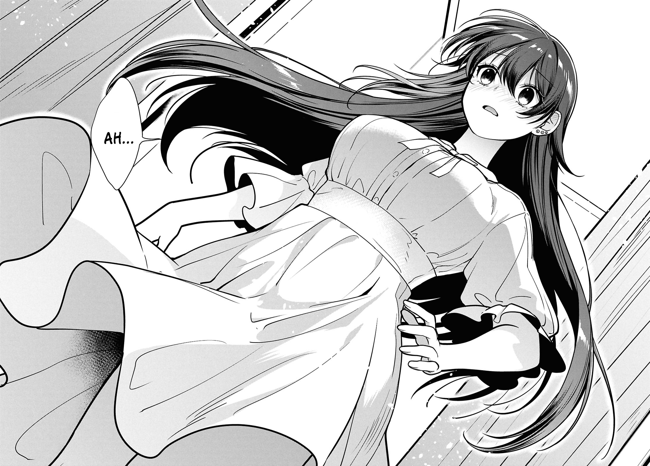 Tonari no Seki no Yankee Shimizu-san ga Kami wo Kuroku Sometekita Chapter 6 - halaman 14