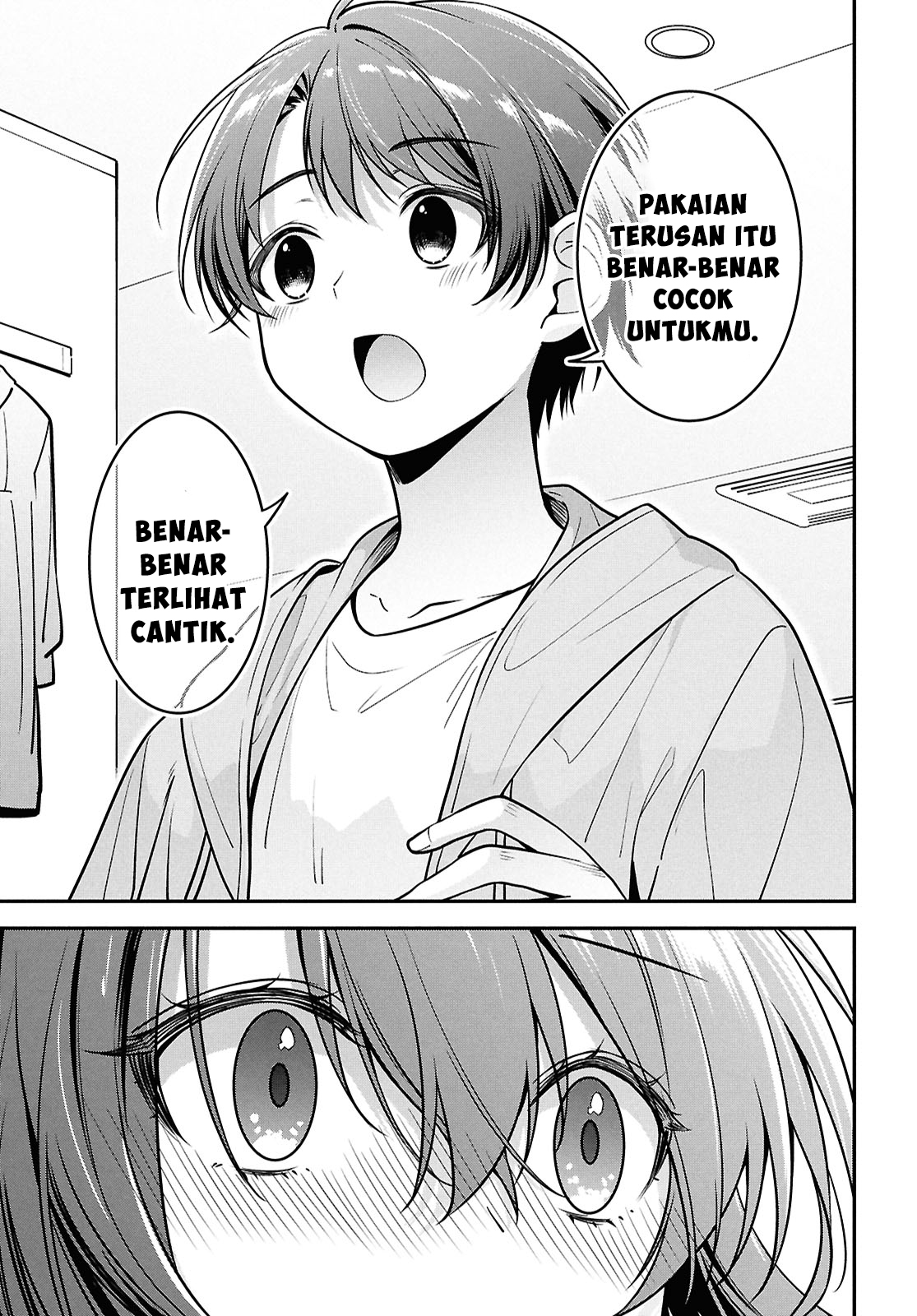 Tonari no Seki no Yankee Shimizu-san ga Kami wo Kuroku Sometekita Chapter 6 - halaman 18
