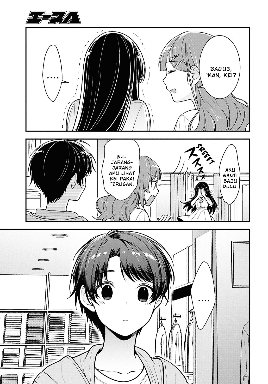 Tonari no Seki no Yankee Shimizu-san ga Kami wo Kuroku Sometekita Chapter 6 - halaman 20