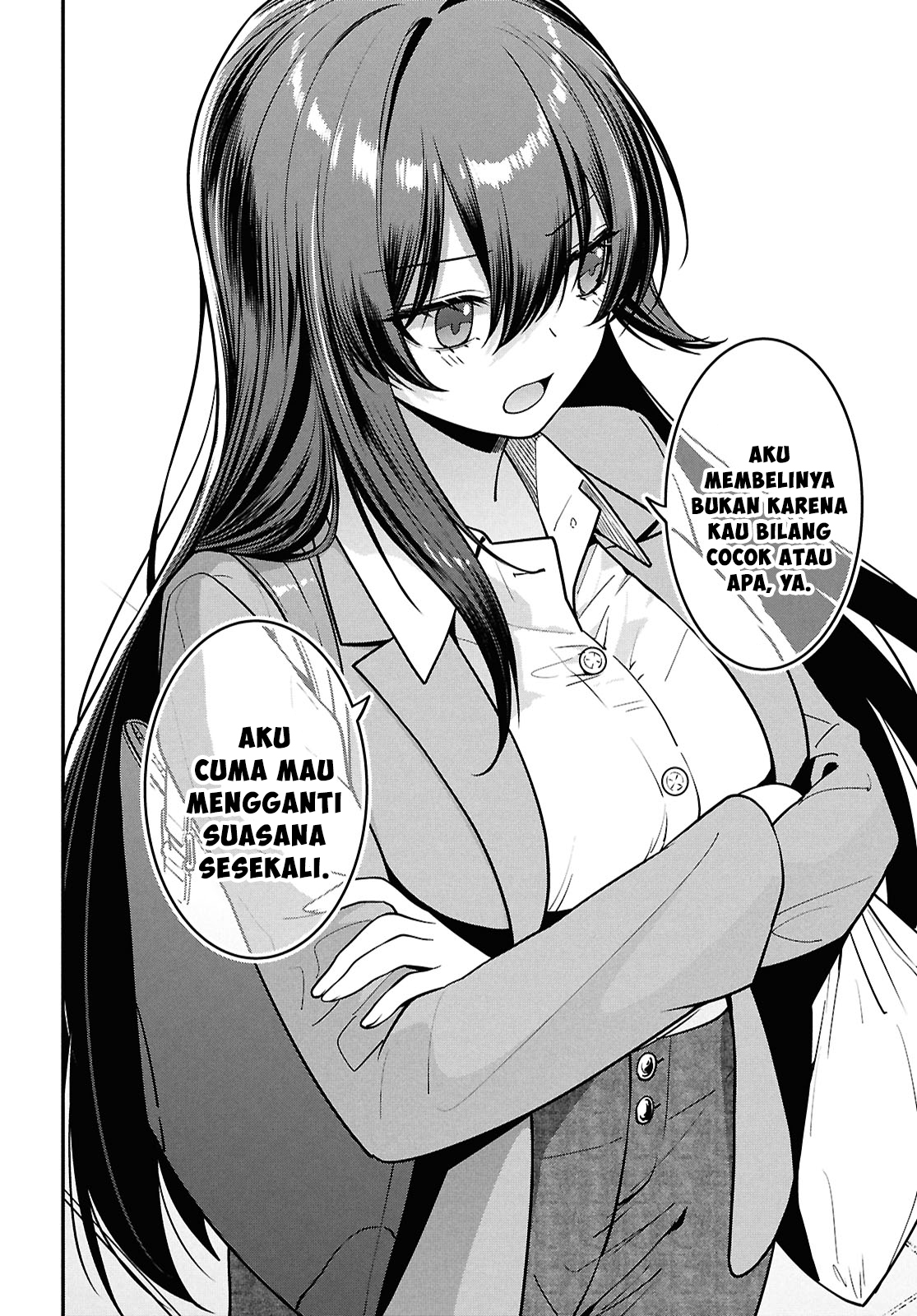 Tonari no Seki no Yankee Shimizu-san ga Kami wo Kuroku Sometekita Chapter 6 - halaman 23