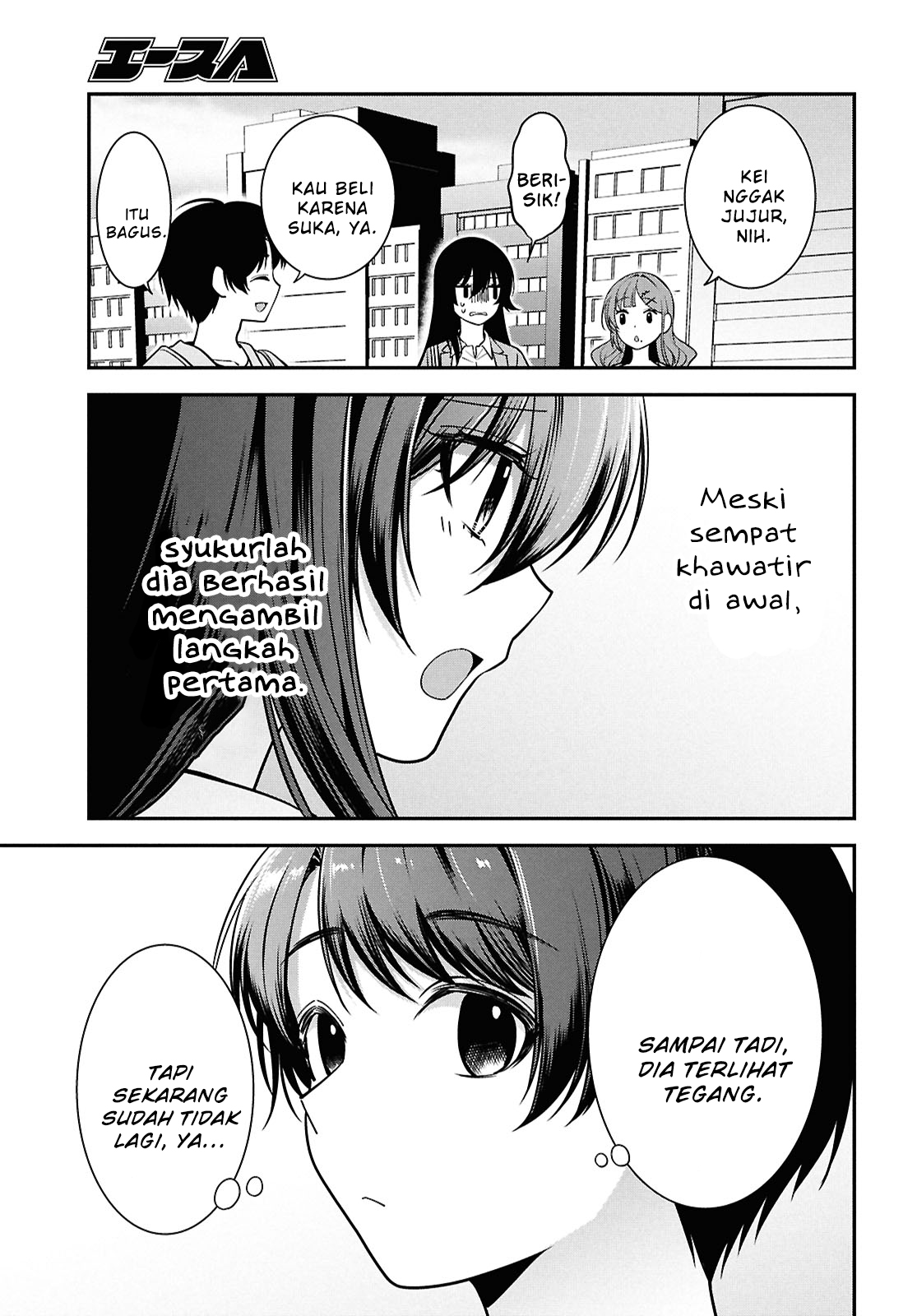 Tonari no Seki no Yankee Shimizu-san ga Kami wo Kuroku Sometekita Chapter 6 - halaman 24