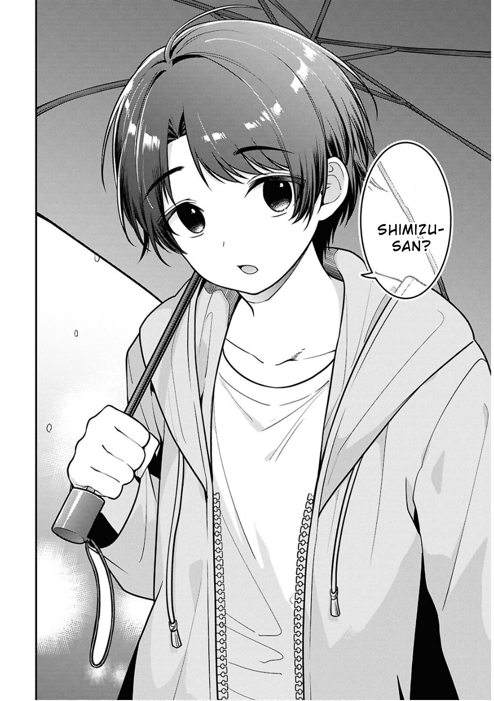 Tonari no Seki no Yankee Shimizu-san ga Kami wo Kuroku Sometekita Chapter 8 - halaman 10