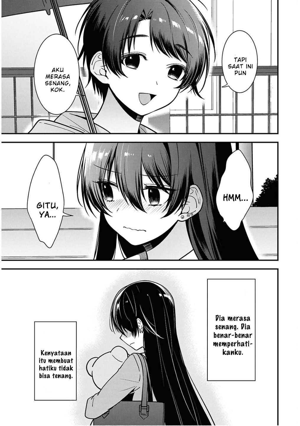 Tonari no Seki no Yankee Shimizu-san ga Kami wo Kuroku Sometekita Chapter 8 - halaman 26