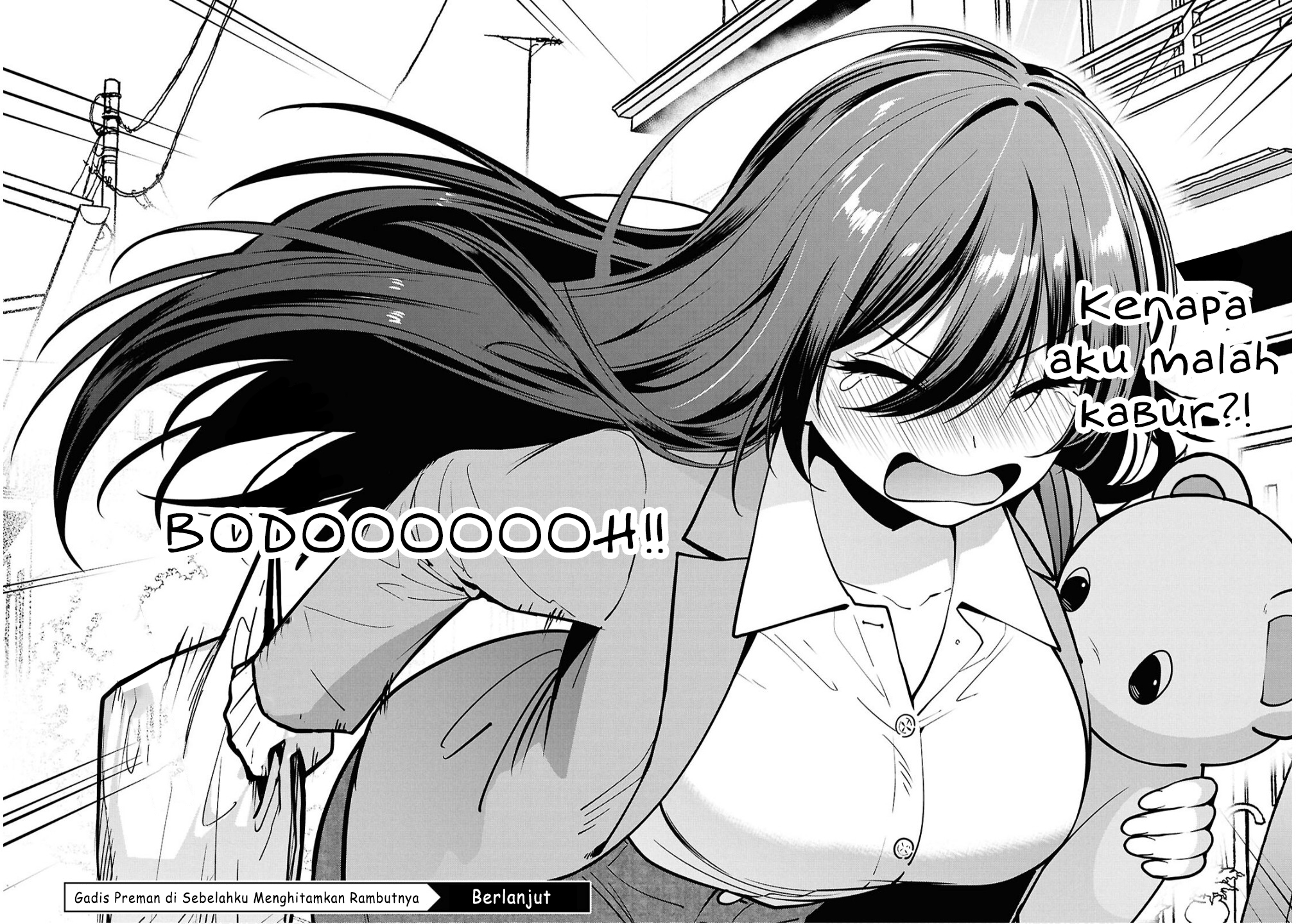 Tonari no Seki no Yankee Shimizu-san ga Kami wo Kuroku Sometekita Chapter 8 - halaman 31