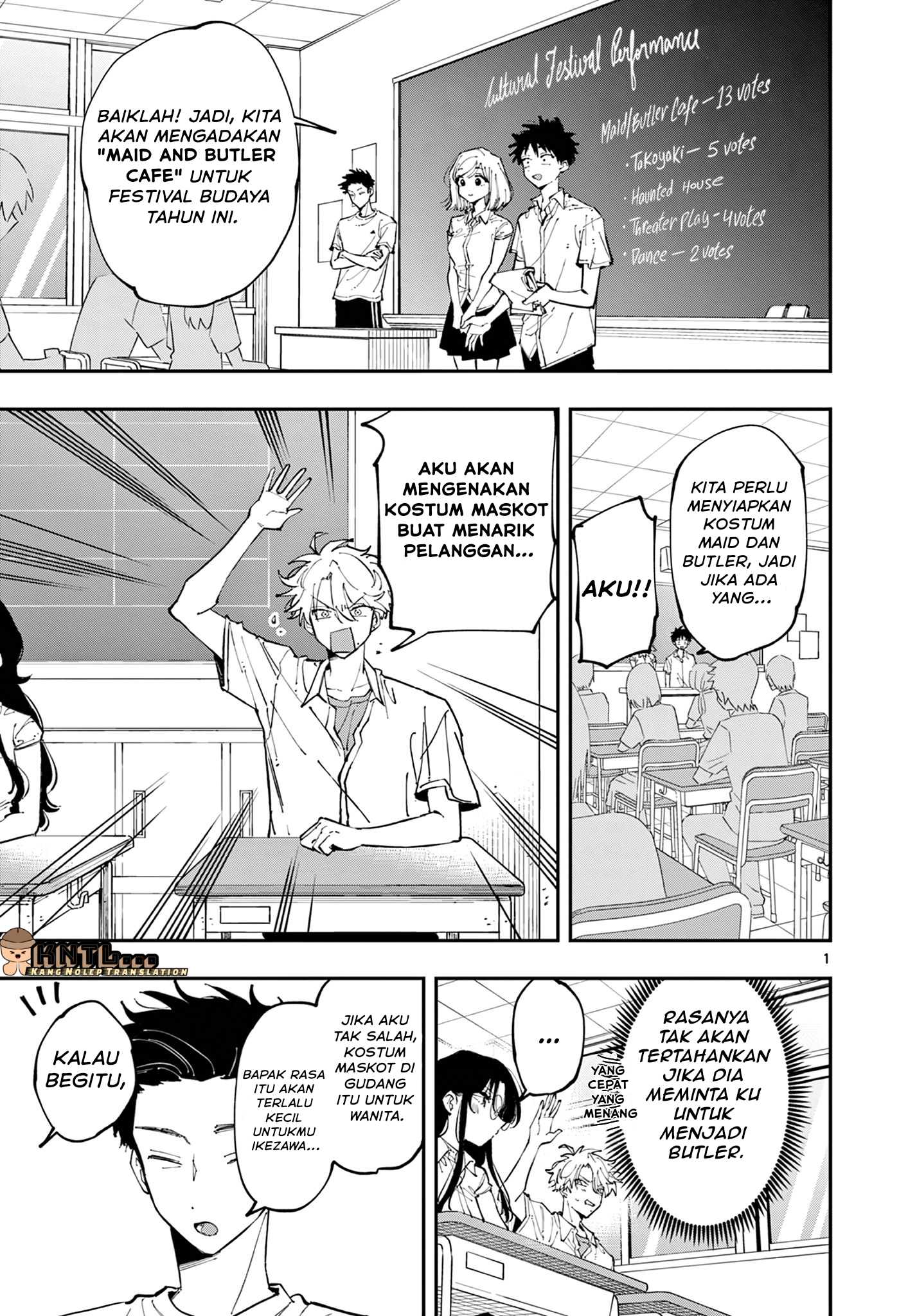 Tonari no Seki no Yatsu ga Souiu Me de Mitekuru Chapter 14 - halaman 2