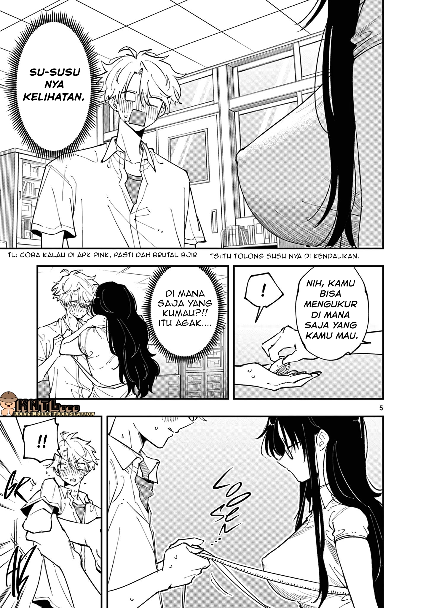 Tonari no Seki no Yatsu ga Souiu Me de Mitekuru Chapter 14 - halaman 6