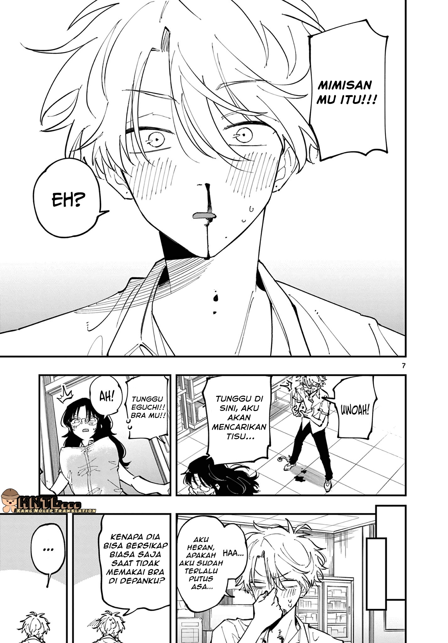 Tonari no Seki no Yatsu ga Souiu Me de Mitekuru Chapter 14 - halaman 8