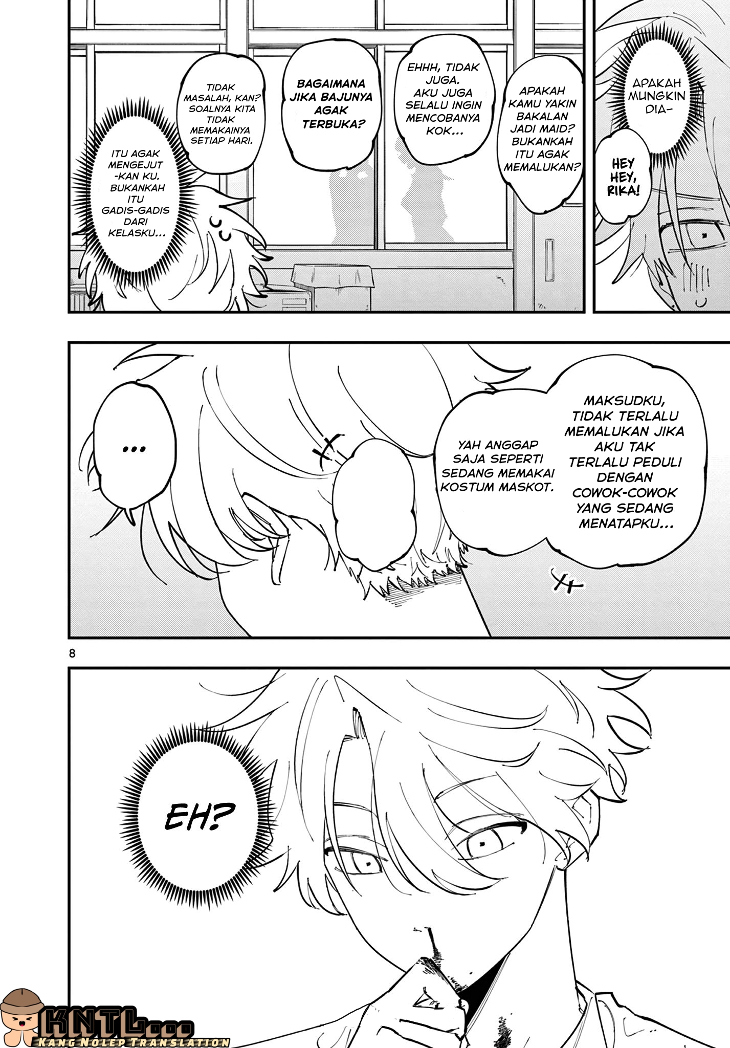 Tonari no Seki no Yatsu ga Souiu Me de Mitekuru Chapter 14 - halaman 9