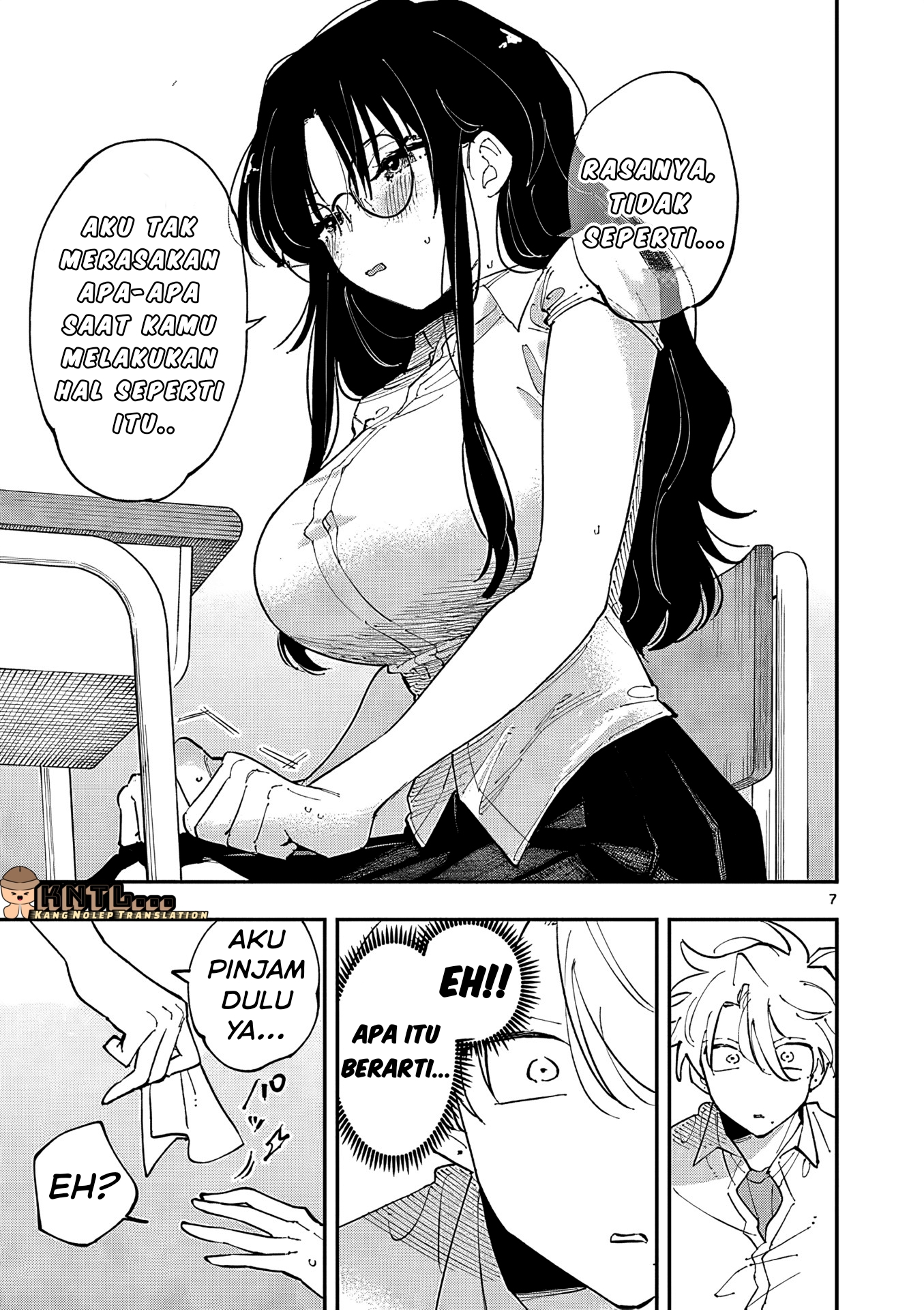 Tonari no Seki no Yatsu ga Souiu Me de Mitekuru Chapter 18 - halaman 8