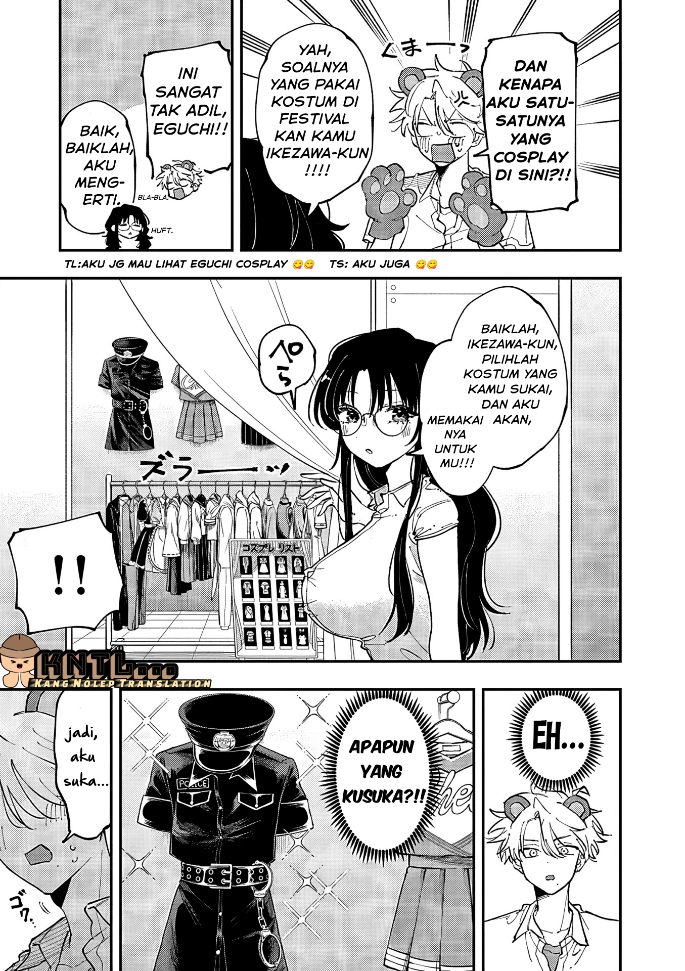 Tonari no Seki no Yatsu ga Souiu Me de Mitekuru Chapter 20 - halaman 4