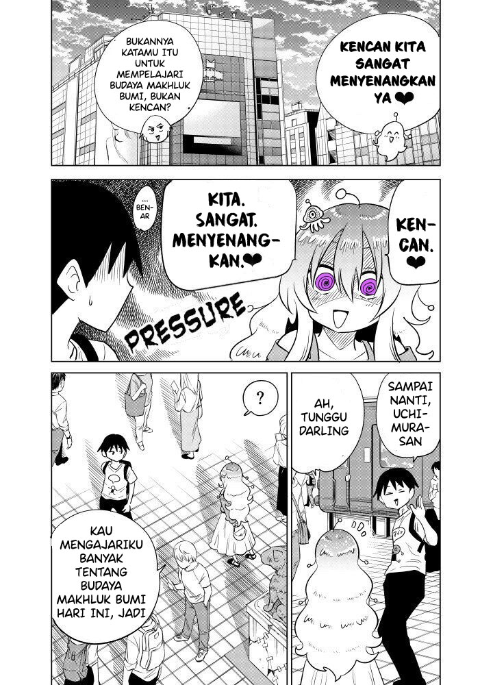 Tonari no Uchuubito ga Kowai Chapter 17 - halaman 1
