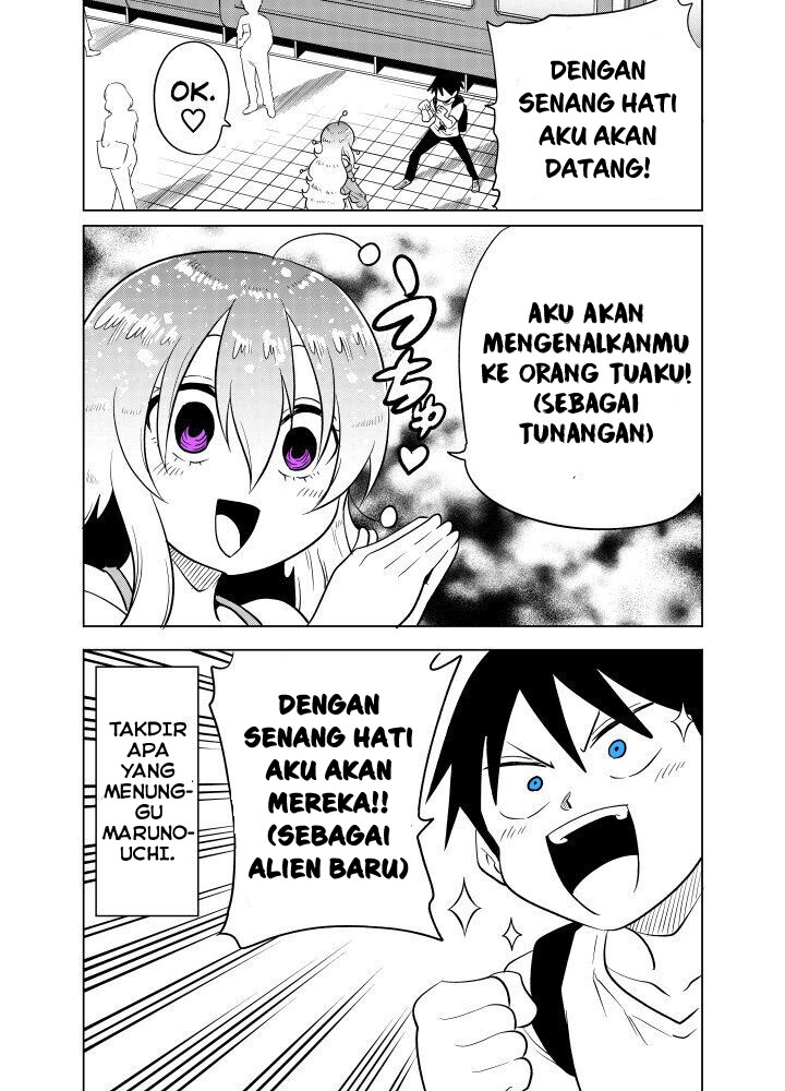 Tonari no Uchuujin ga Kowai Chapter 17 - halaman 4
