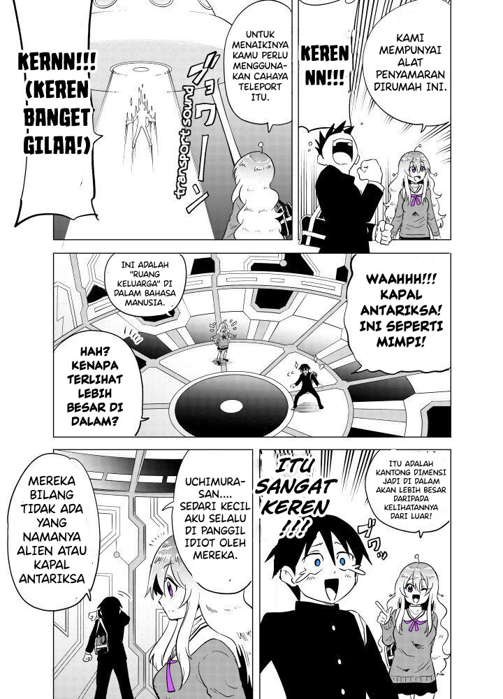 Tonari no Uchuujin ga Kowai Chapter 18 - halaman 3